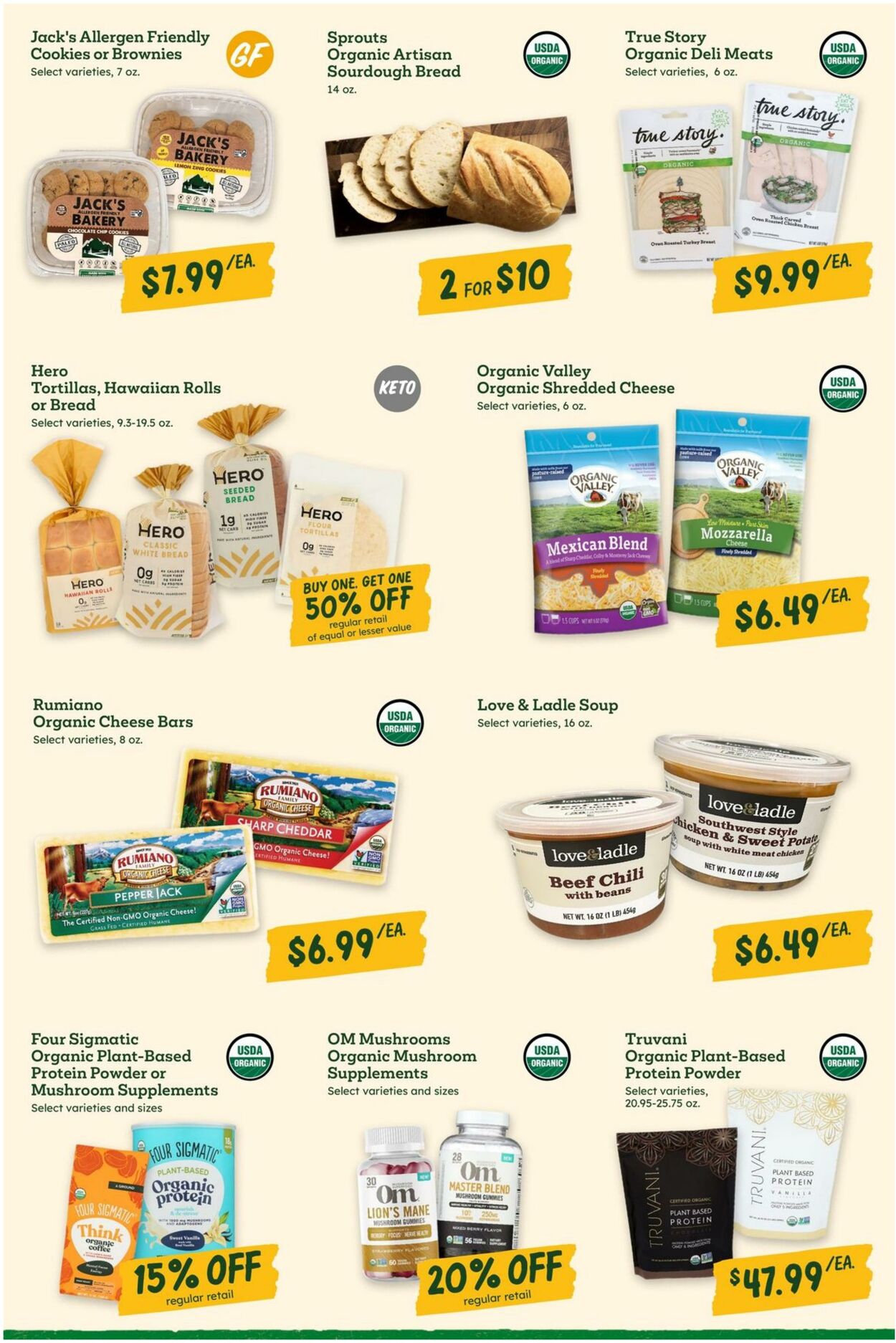 Weekly ad Sprouts 01/08/2025 - 01/14/2025