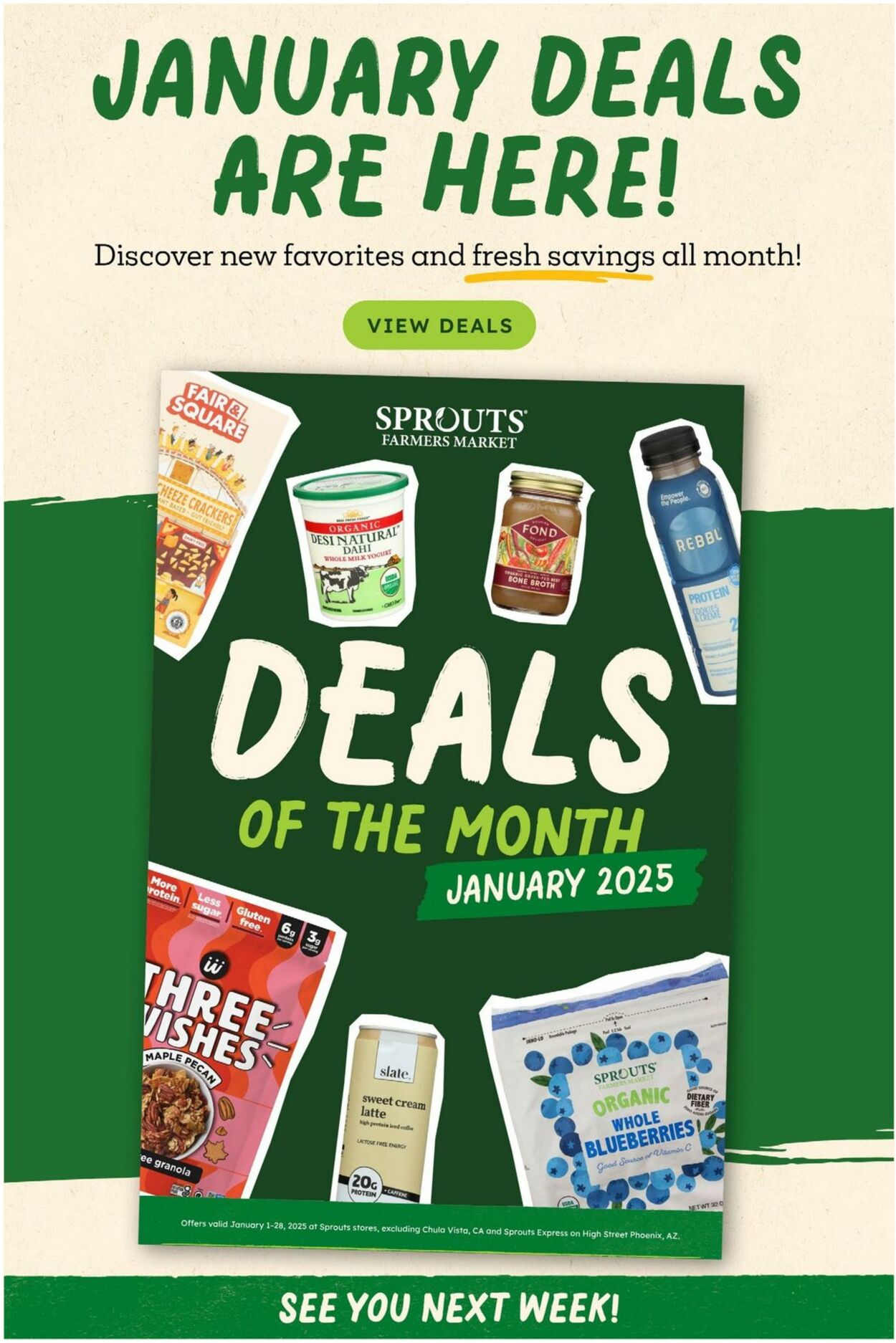 Weekly ad Sprouts 01/08/2025 - 01/14/2025