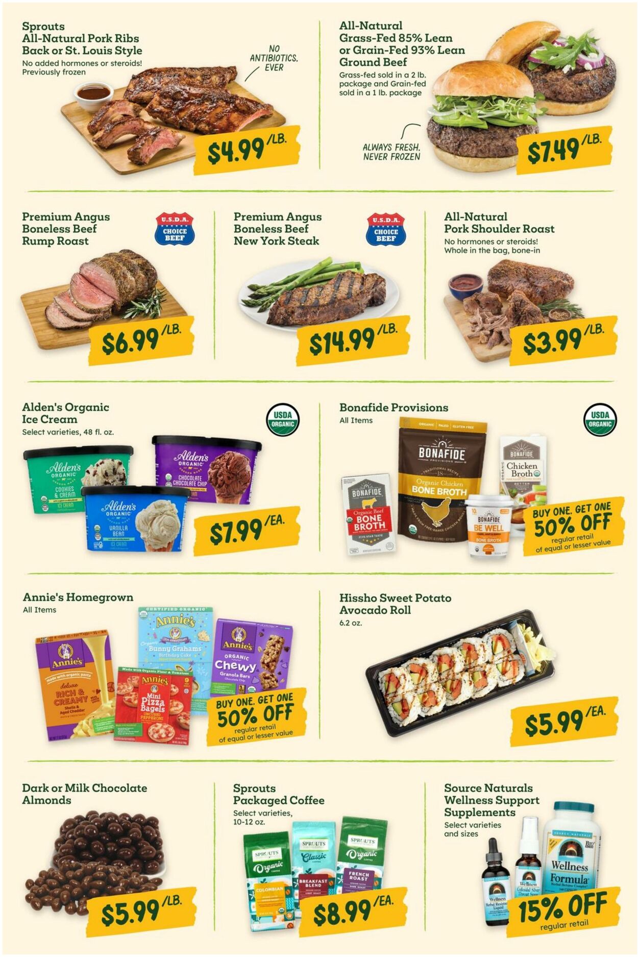 Weekly ad Sprouts 01/08/2025 - 01/14/2025