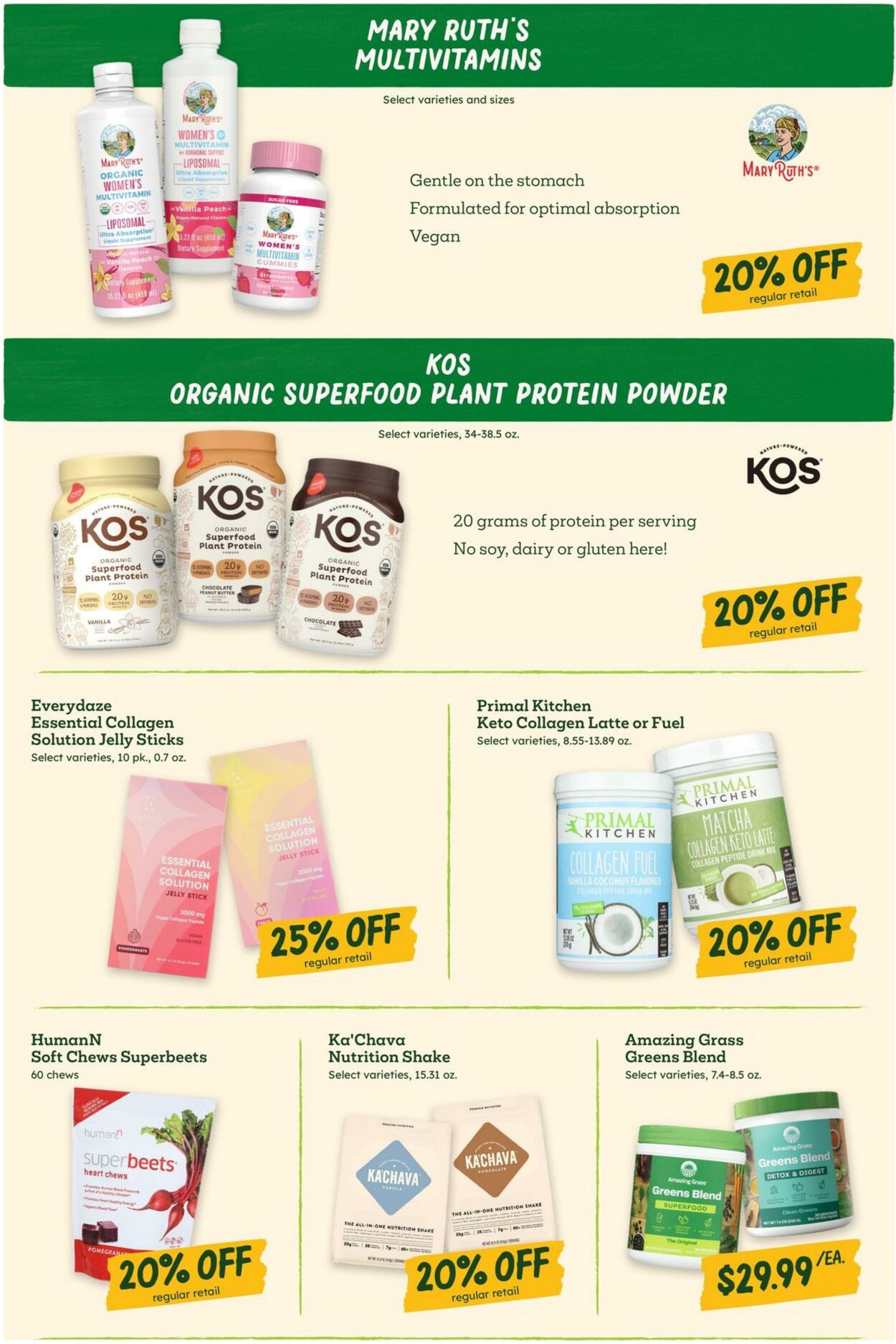 Weekly ad Sprouts 01/01/2025 - 01/28/2025