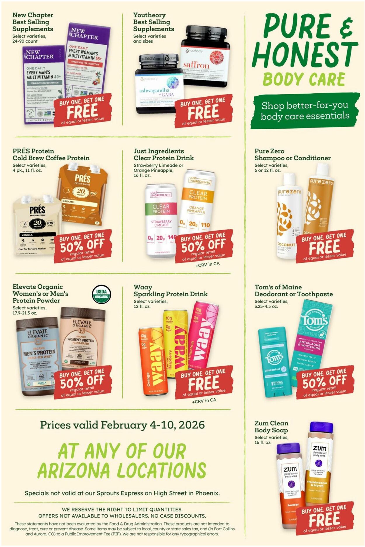 Weekly ad Sprouts 02/04/2026 - 02/10/2026