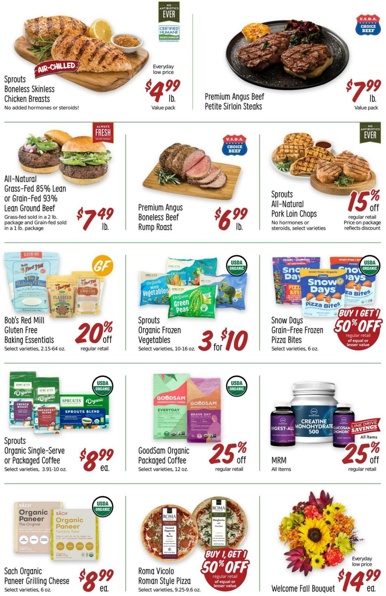 Weekly ad Sprouts 10/16/2024 - 10/22/2024