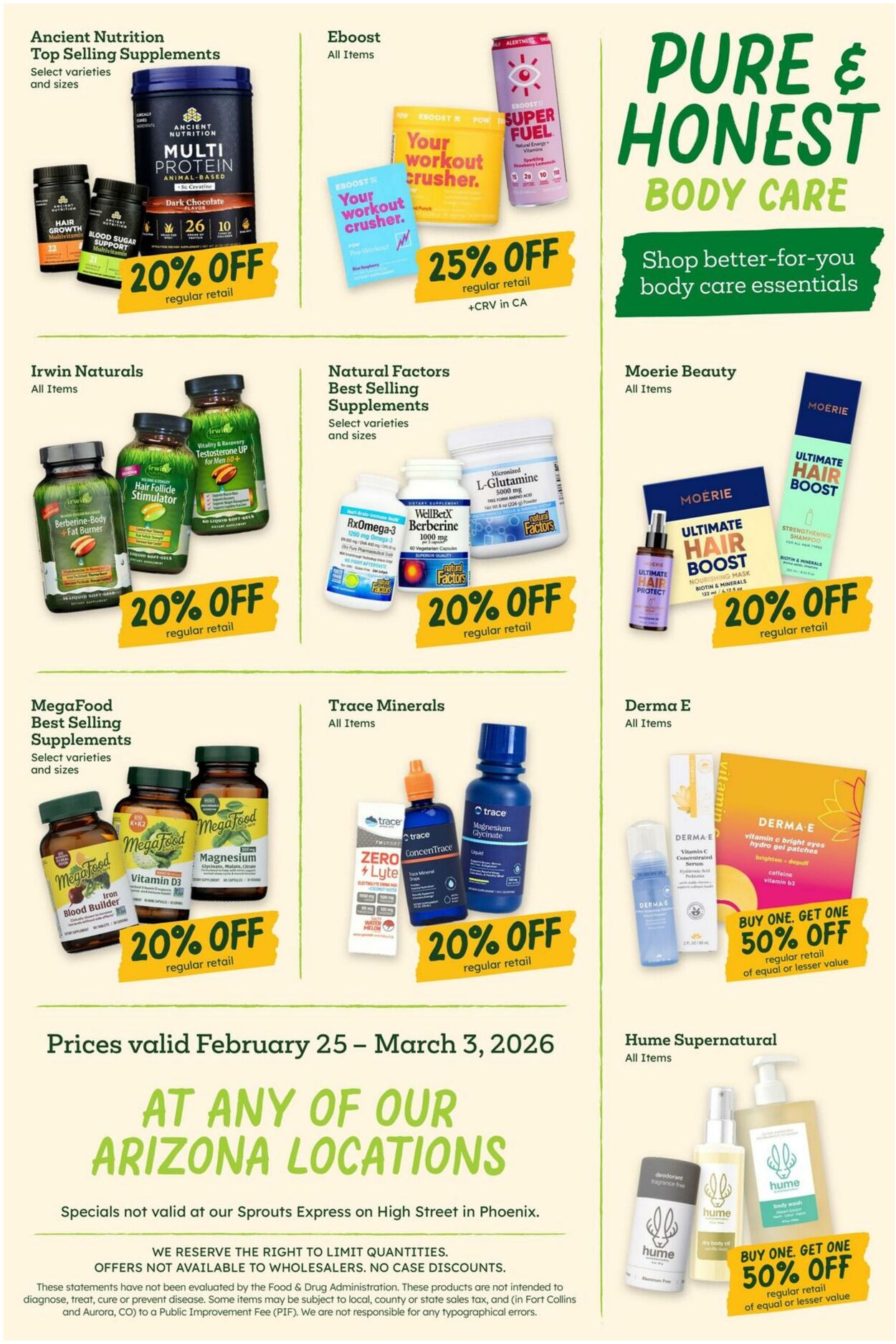 Weekly ad Sprouts 02/25/2026 - 03/03/2026