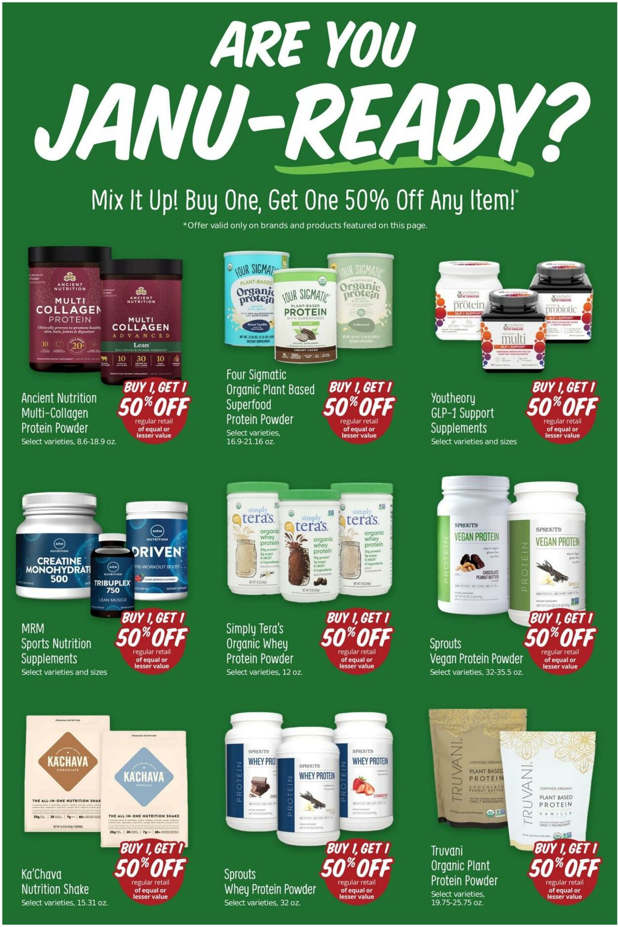 Weekly ad Sprouts 12/25/2024 - 12/31/2024