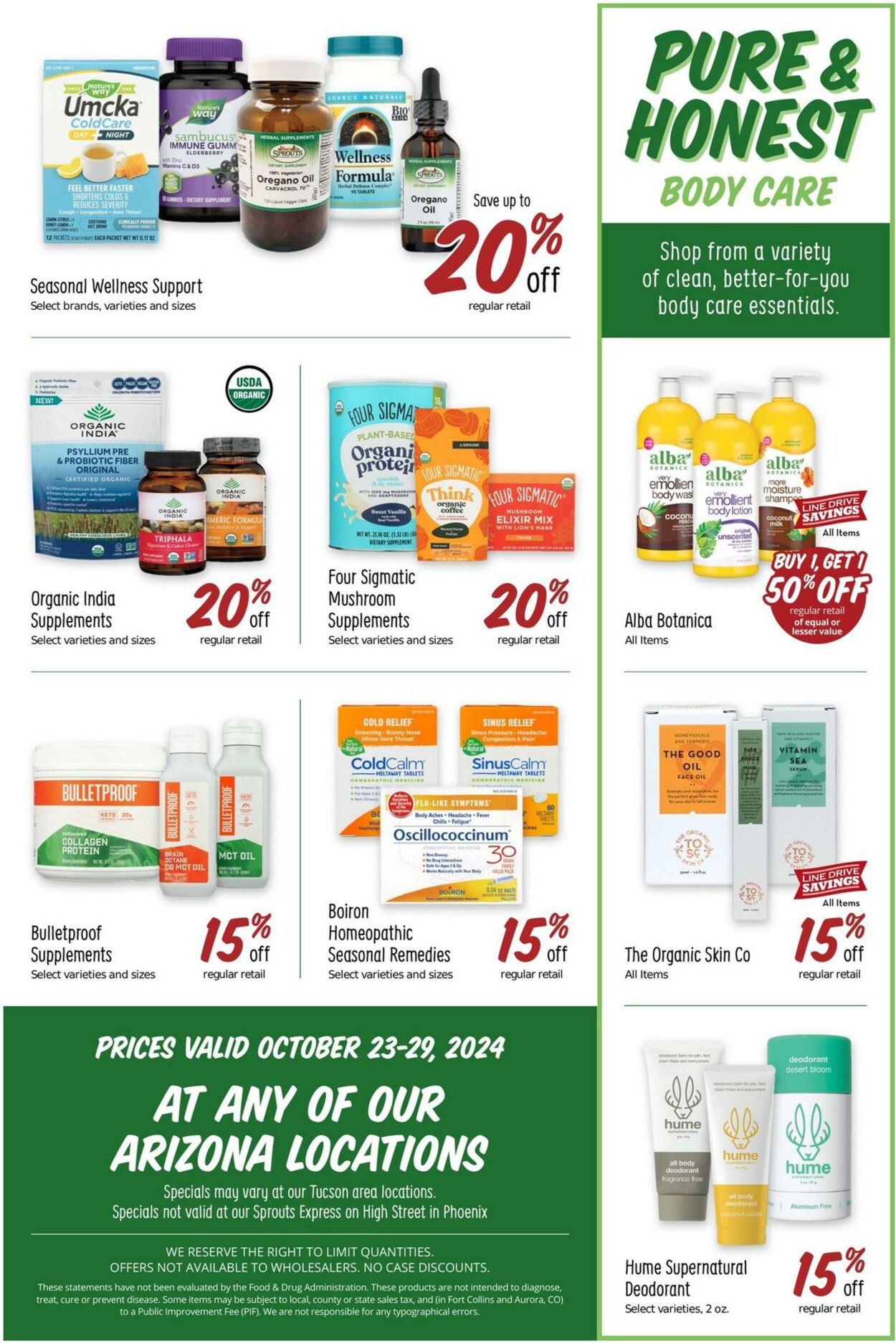 Weekly ad Sprouts 10/23/2024 - 10/29/2024