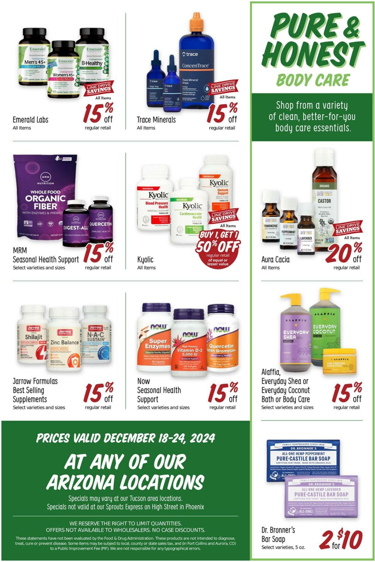 Weekly ad Sprouts 12/18/2024 - 12/24/2024