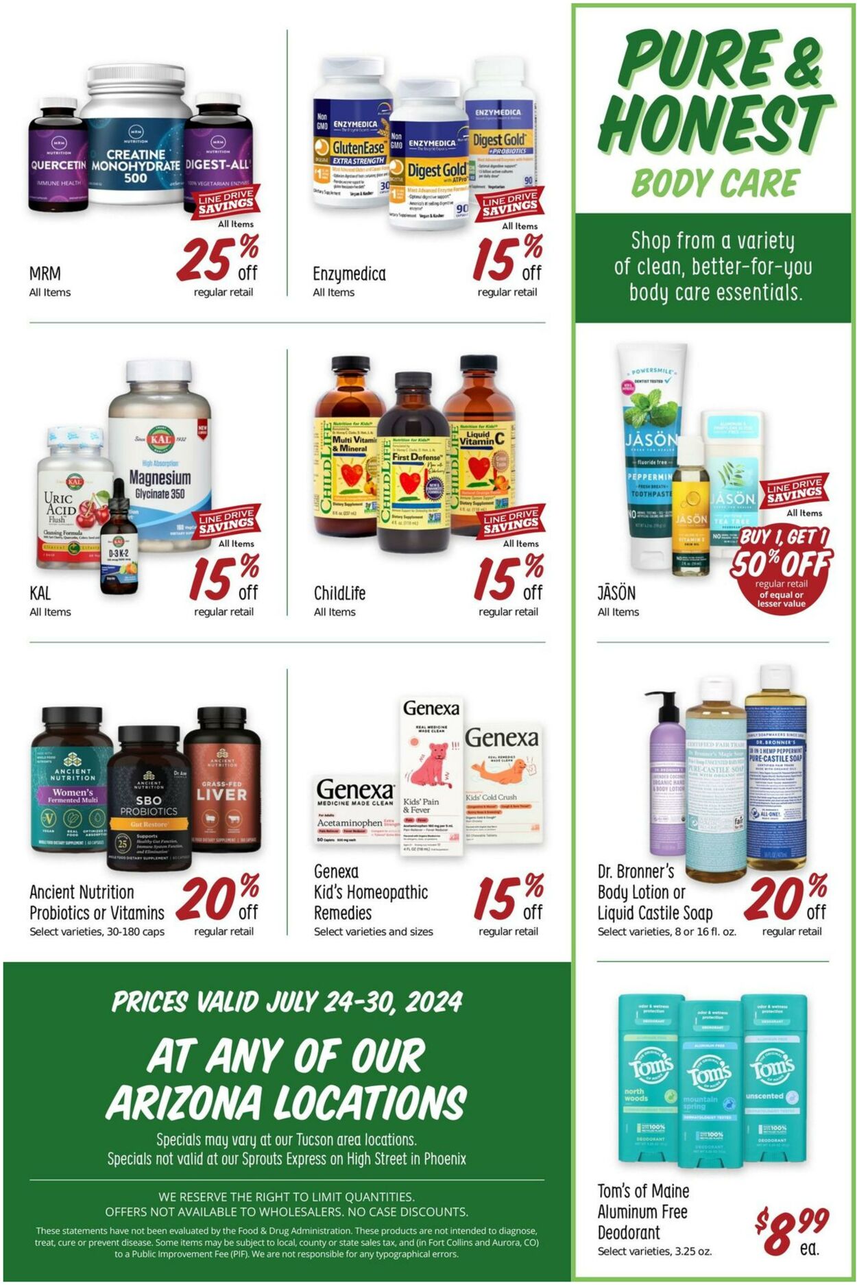 Weekly ad Sprouts 07/24/2024 - 07/30/2024