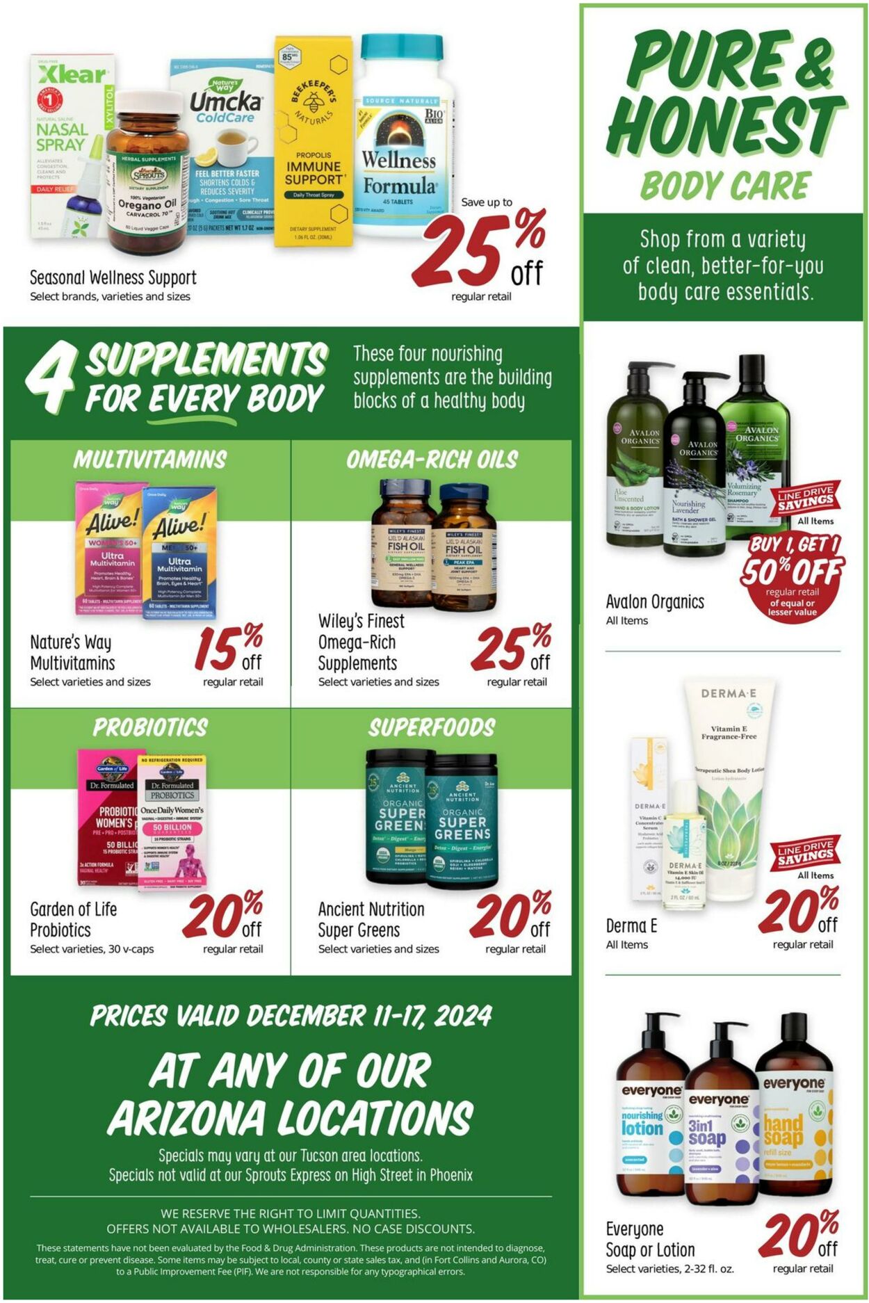 Weekly ad Sprouts 12/11/2024 - 12/17/2024