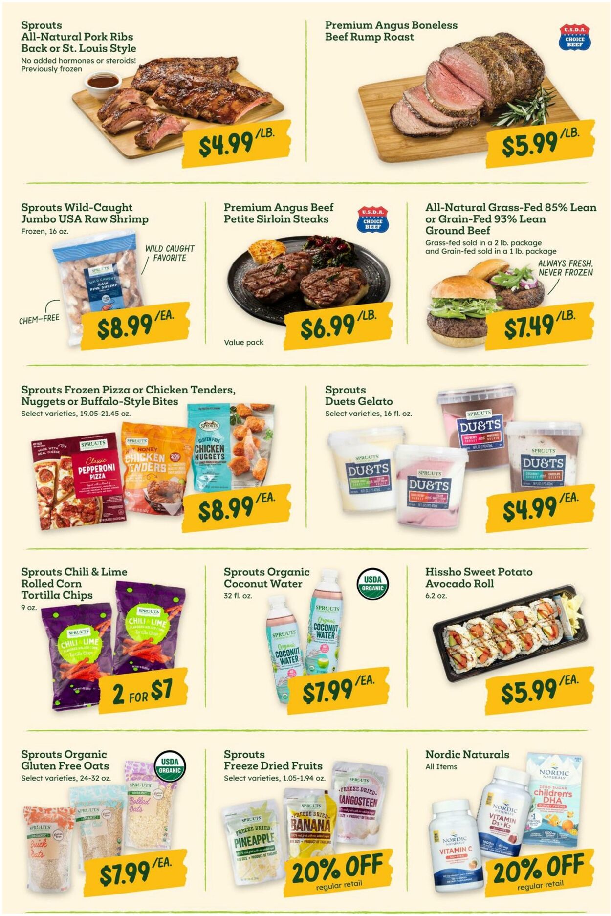 Weekly ad Sprouts 01/22/2025 - 01/28/2025