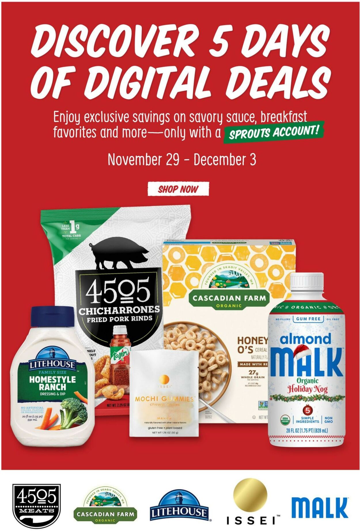 Weekly ad Sprouts 11/29/2024 - 12/03/2024