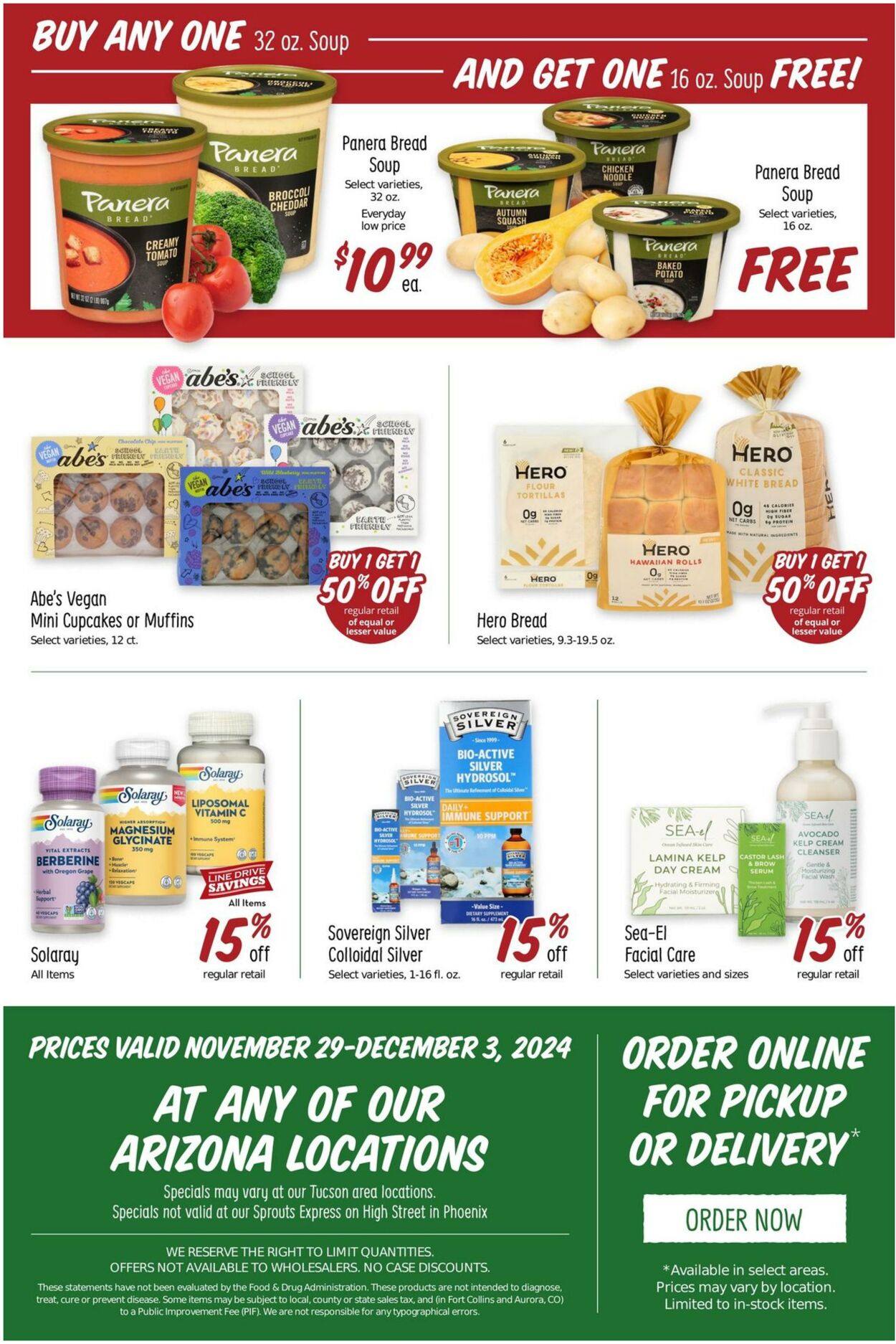 Weekly ad Sprouts 11/29/2024 - 12/03/2024