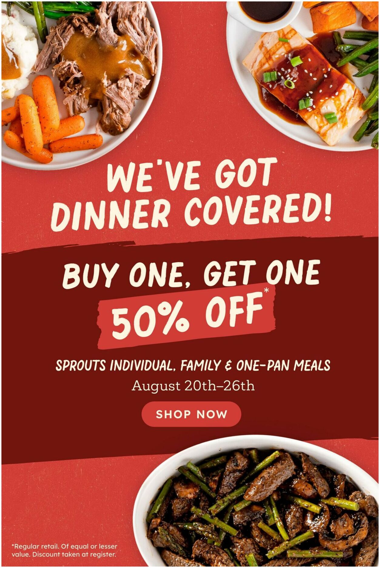 Weekly ad Sprouts 08/20/2025 - 08/26/2025