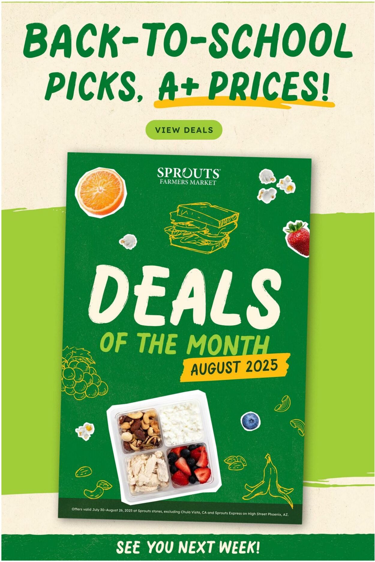 Weekly ad Sprouts 08/20/2025 - 08/26/2025