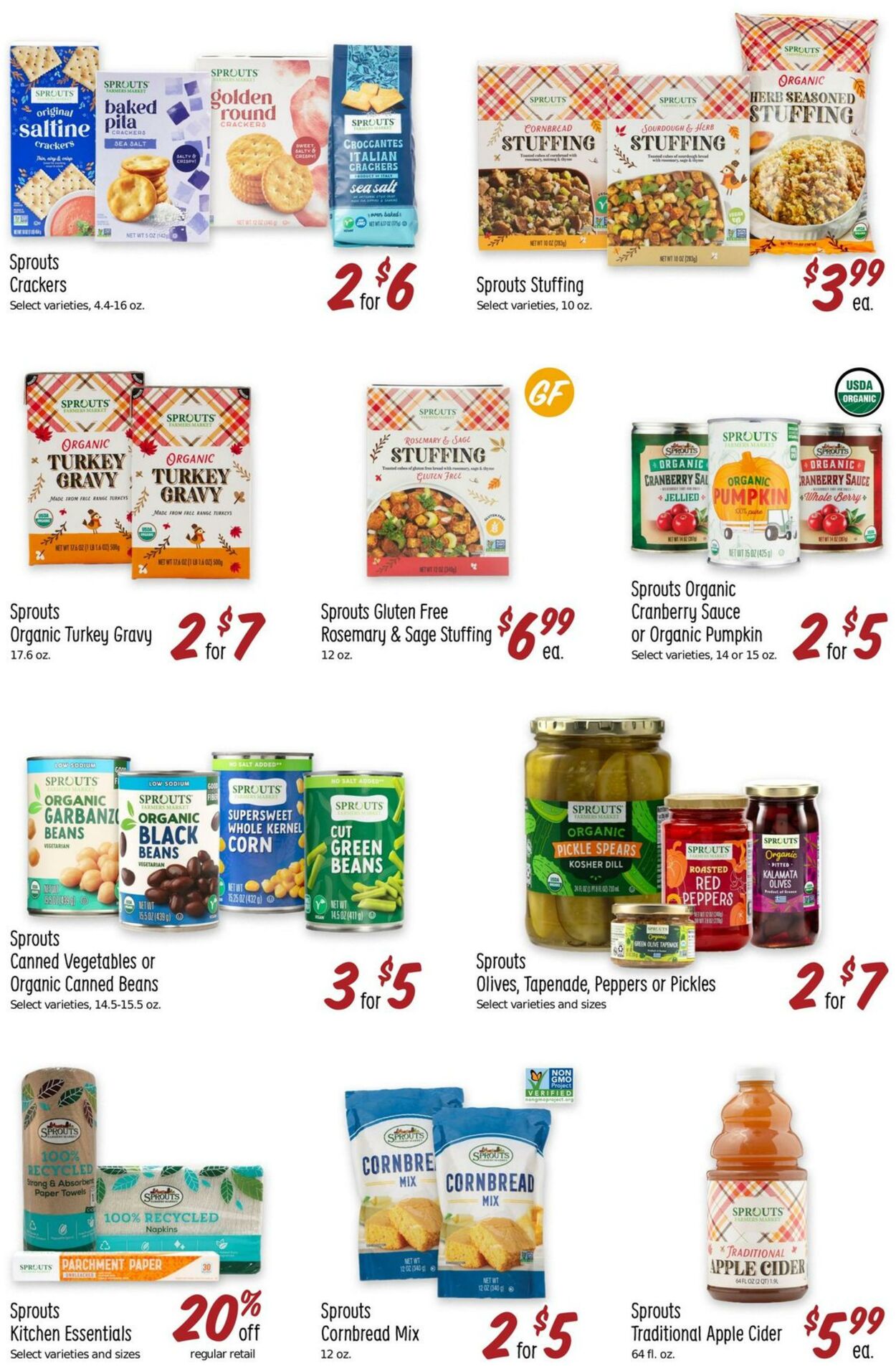 Weekly ad Sprouts 11/20/2024 - 11/28/2024