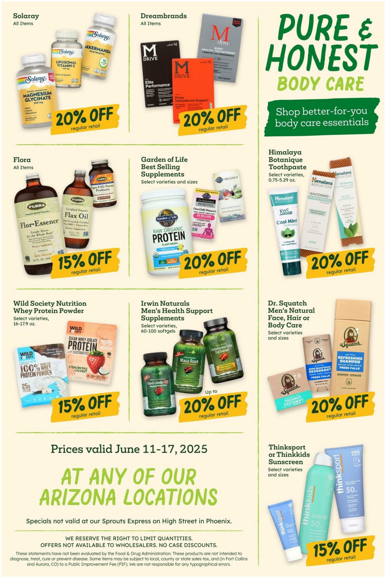 Weekly ad Sprouts 06/11/2025 - 06/17/2025