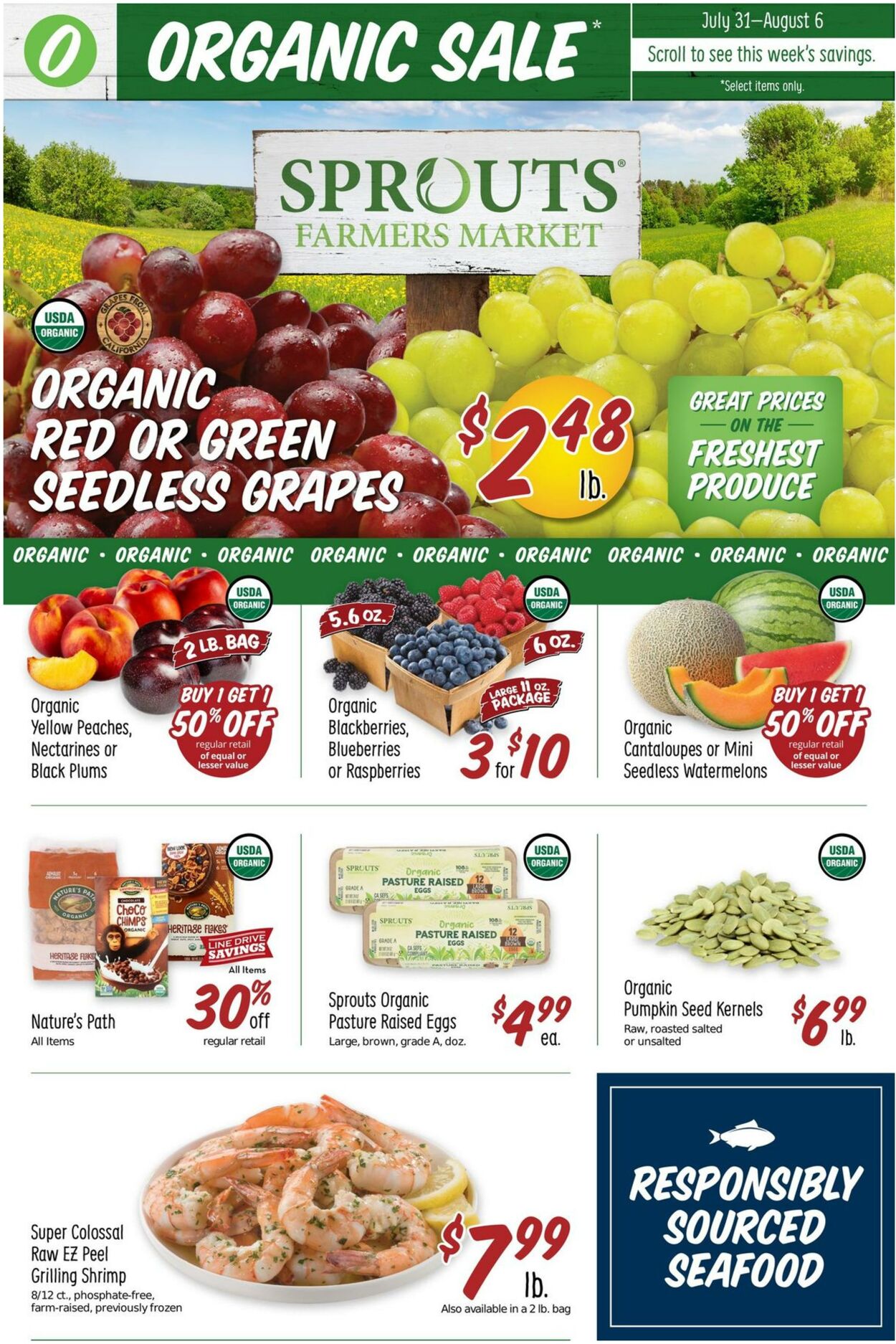 Weekly ad Sprouts 07/31/2024 - 08/06/2024