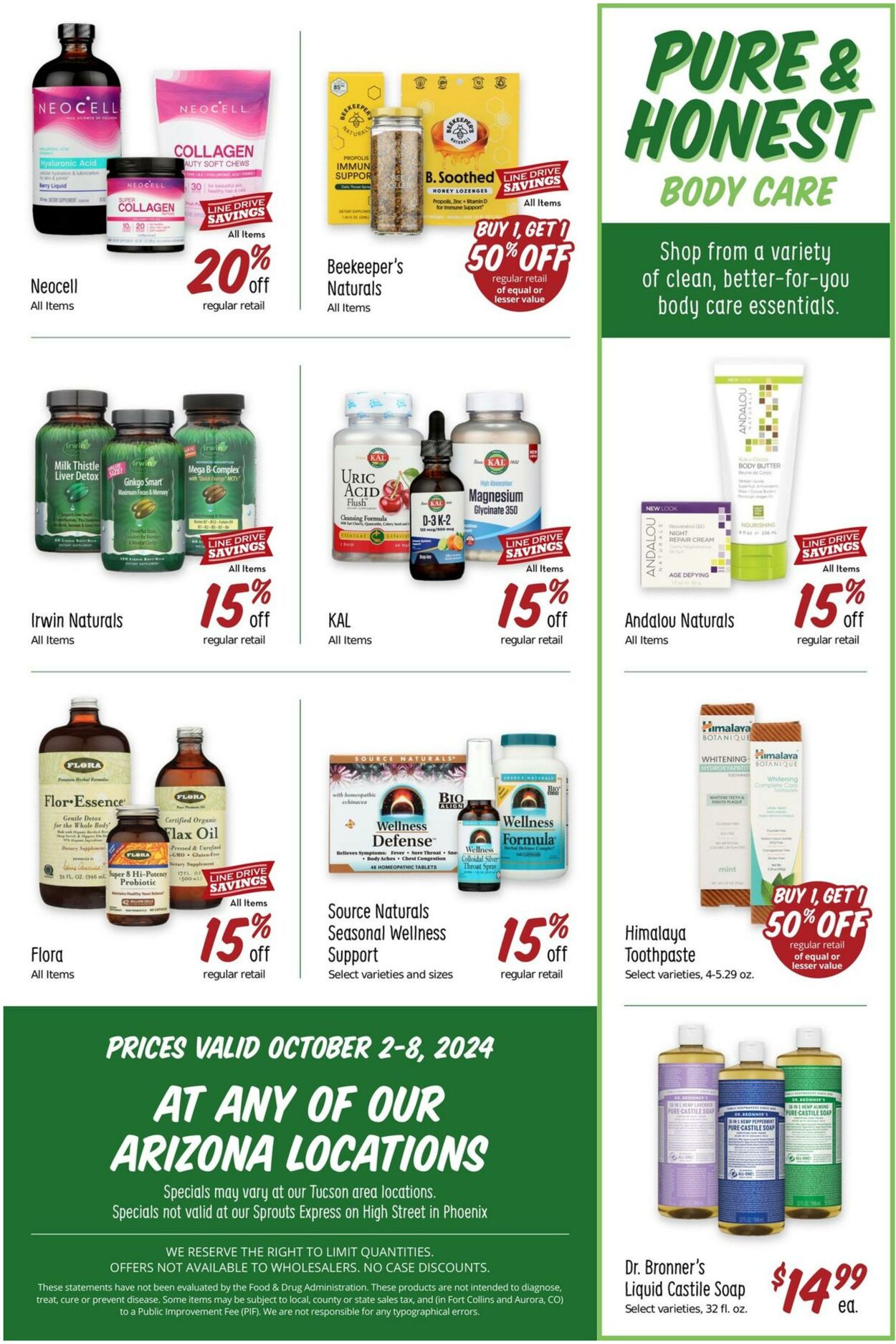 Weekly ad Sprouts 10/02/2024 - 10/08/2024