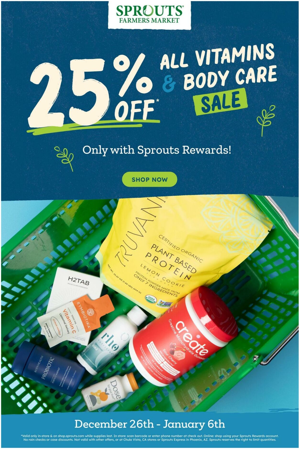 Weekly ad Sprouts 12/26/2025 - 12/30/2025
