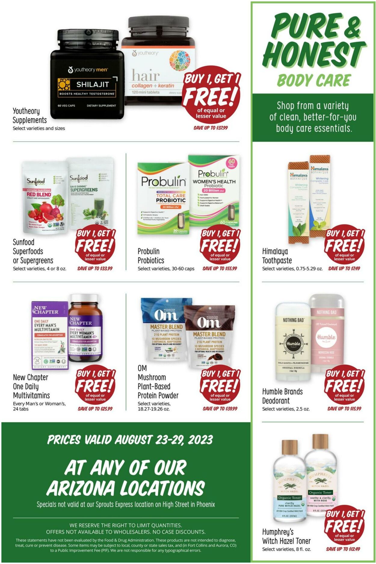 Weekly ad Sprouts 08/23/2023 - 08/29/2023
