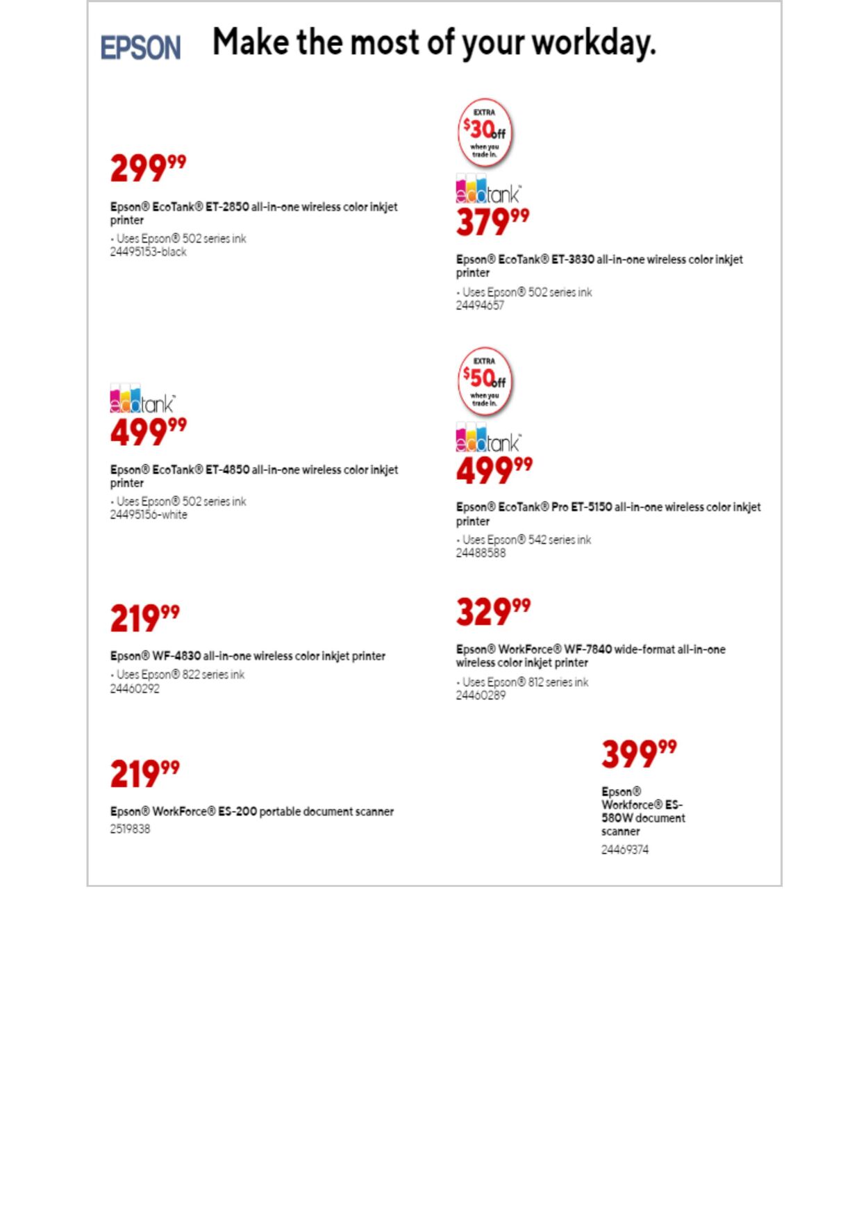 Weekly ad Staples 04/24/2022 - 04/30/2022