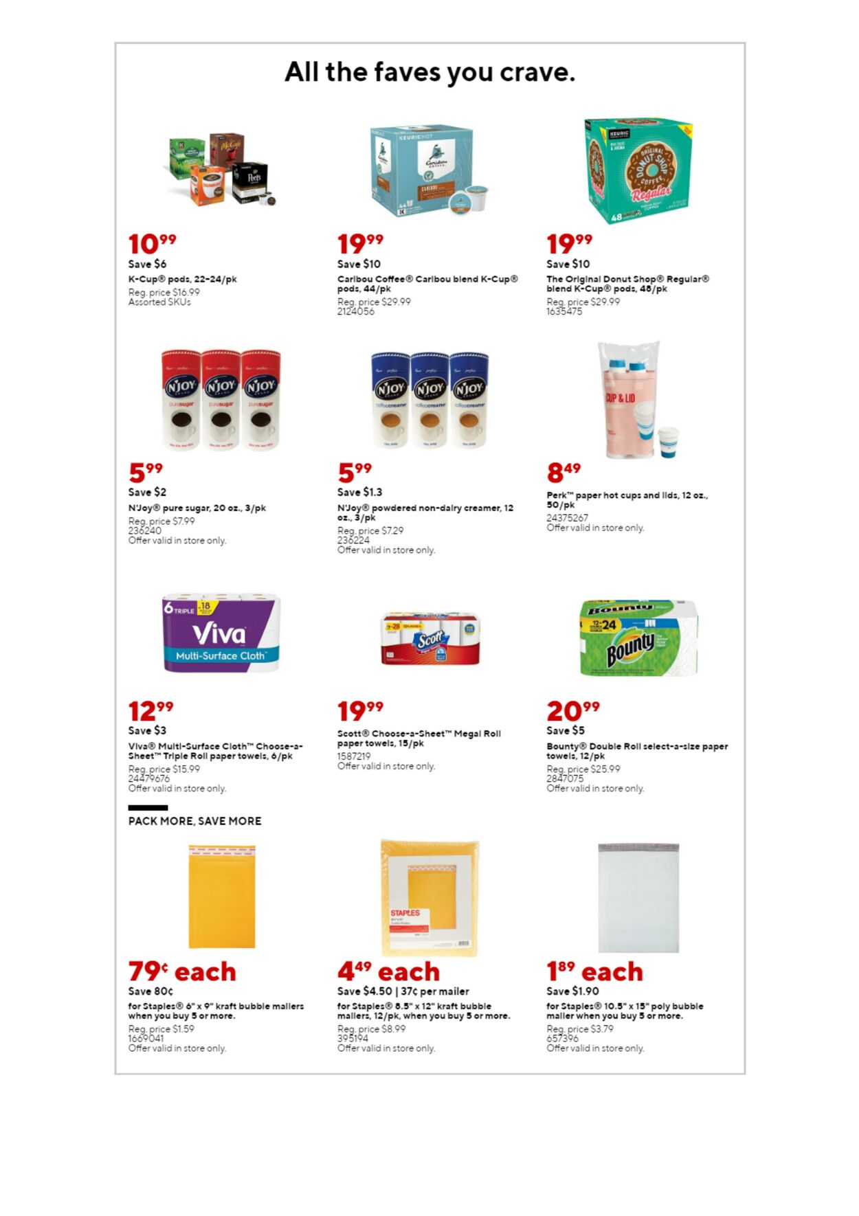 Weekly ad Staples 09/18/2022 - 09/24/2022