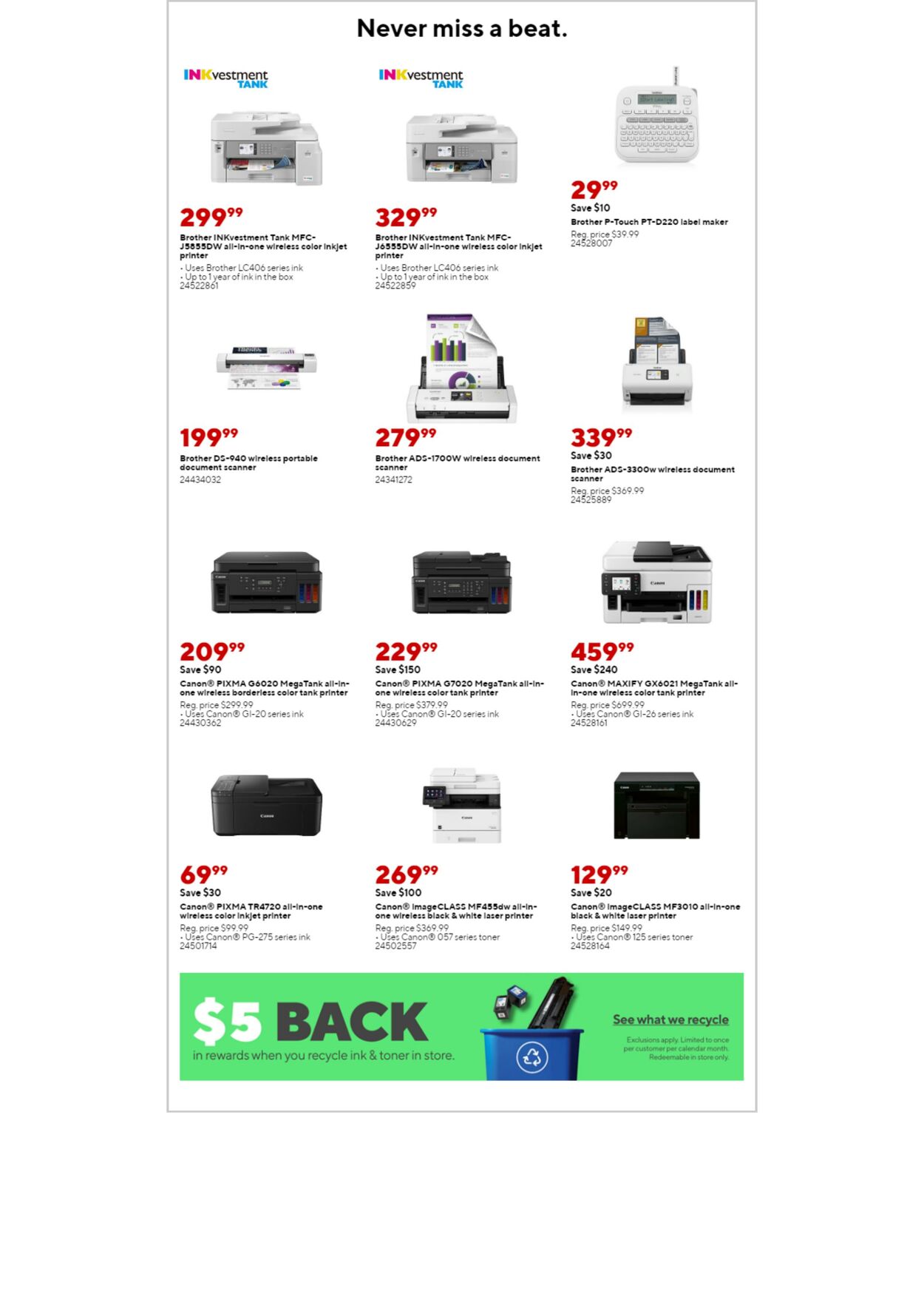 Weekly ad Staples 05/28/2023 - 06/03/2023