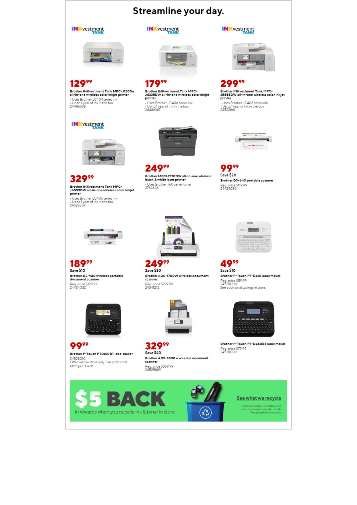 Weekly ad Staples 05/07/2023 - 05/13/2023