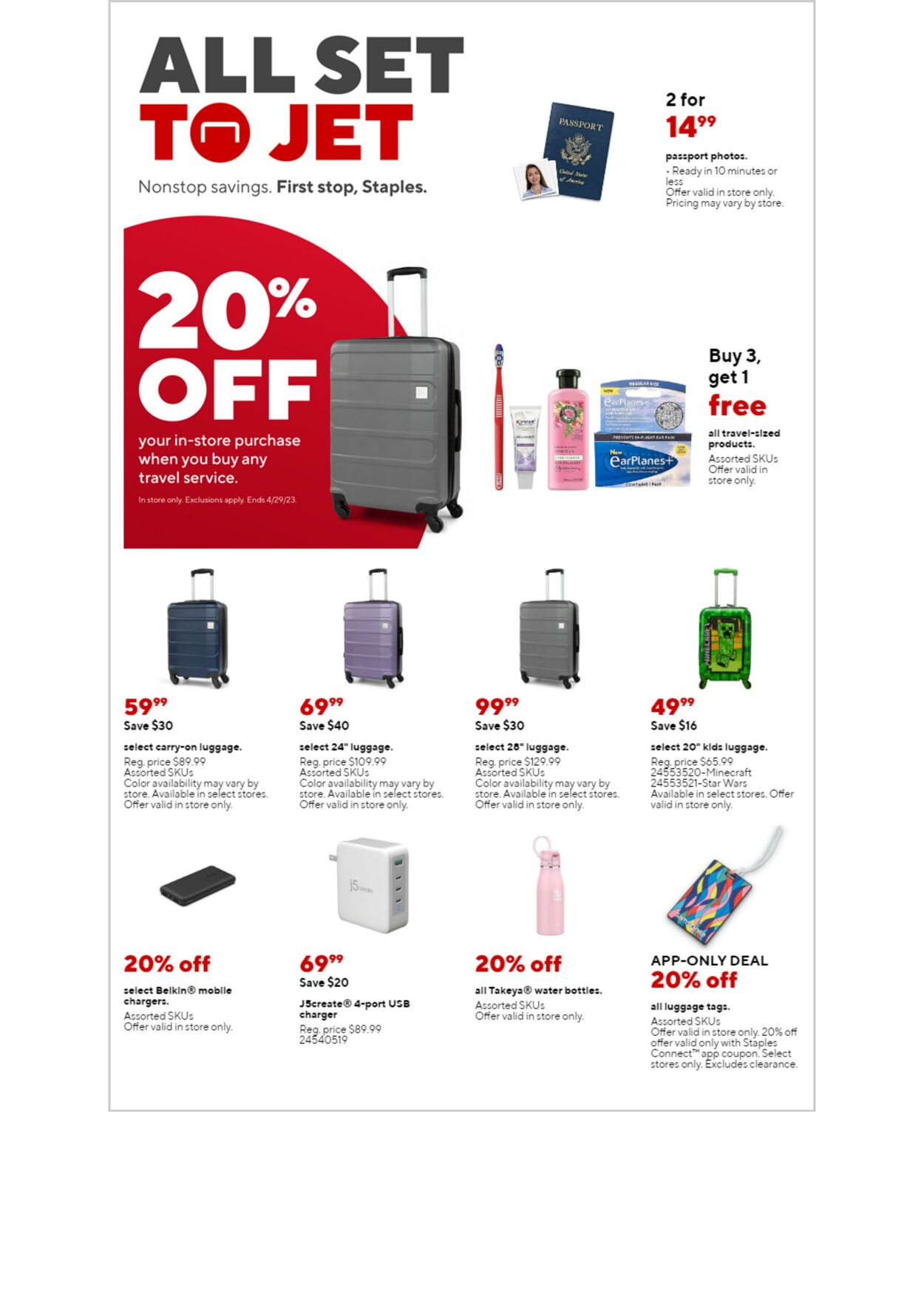 Weekly ad Staples 04/23/2023 - 04/29/2023