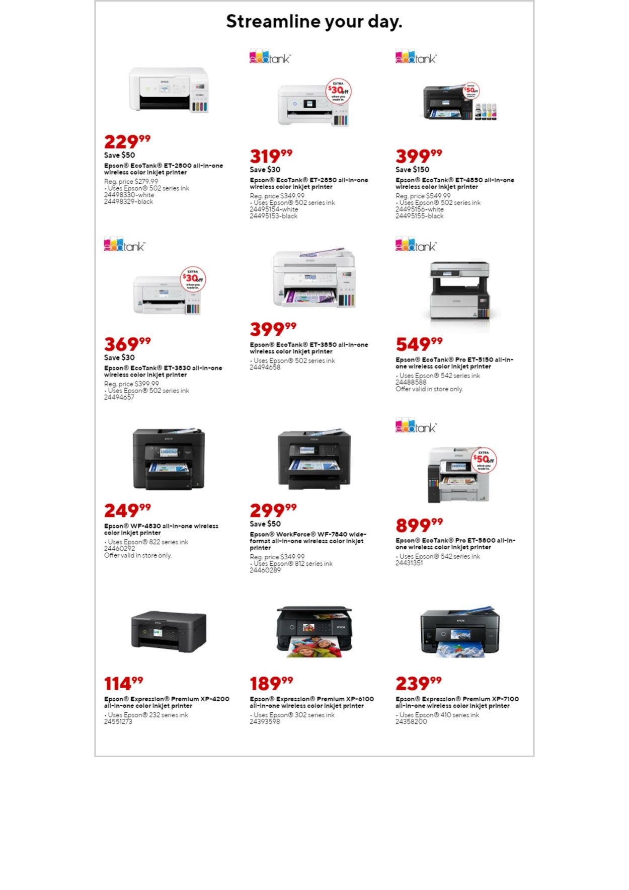 Weekly ad Staples 05/14/2023 - 05/20/2023