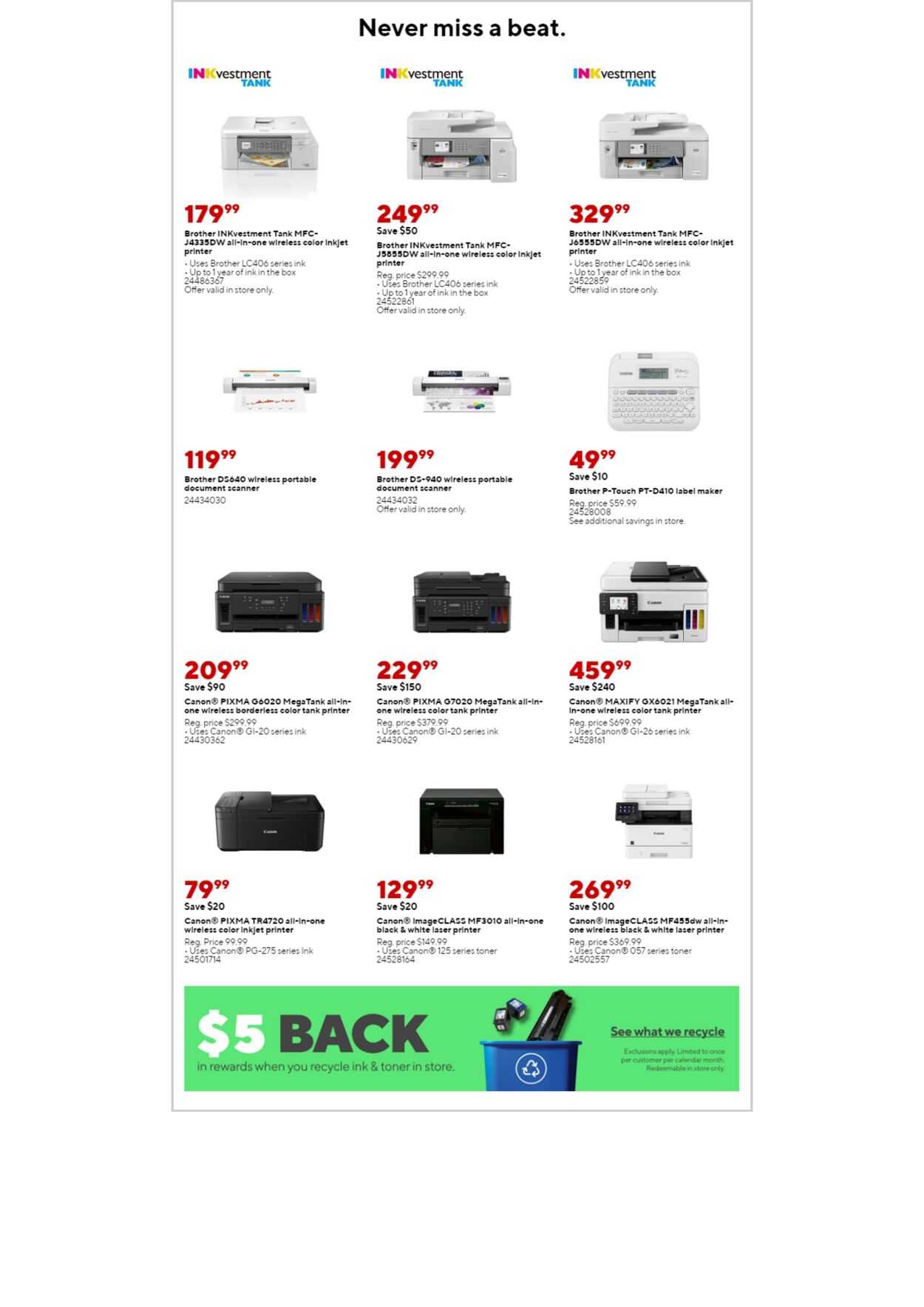 Weekly ad Staples 05/14/2023 - 05/20/2023