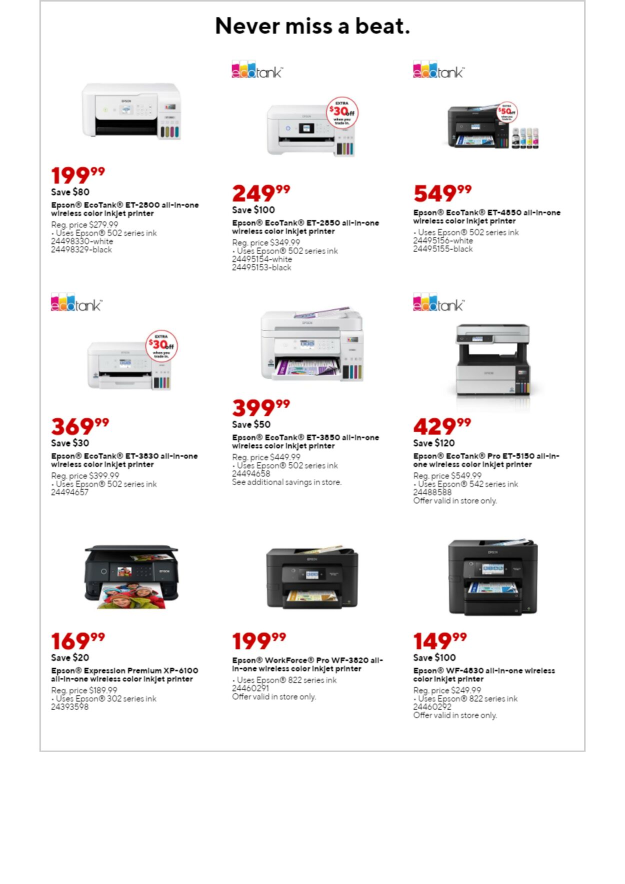 Weekly ad Staples 04/09/2023 - 04/15/2023