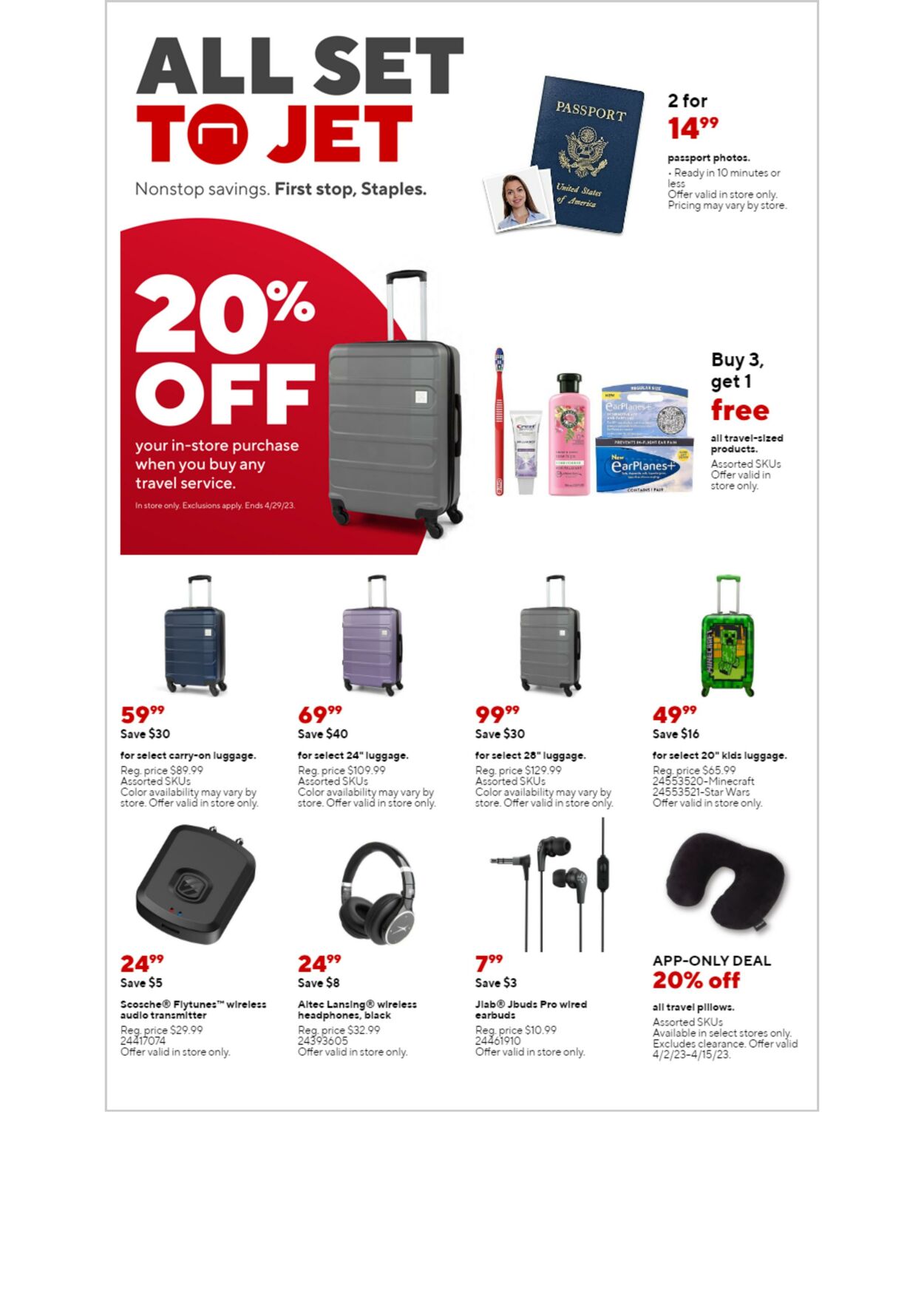 Weekly ad Staples 04/02/2023 - 04/08/2023