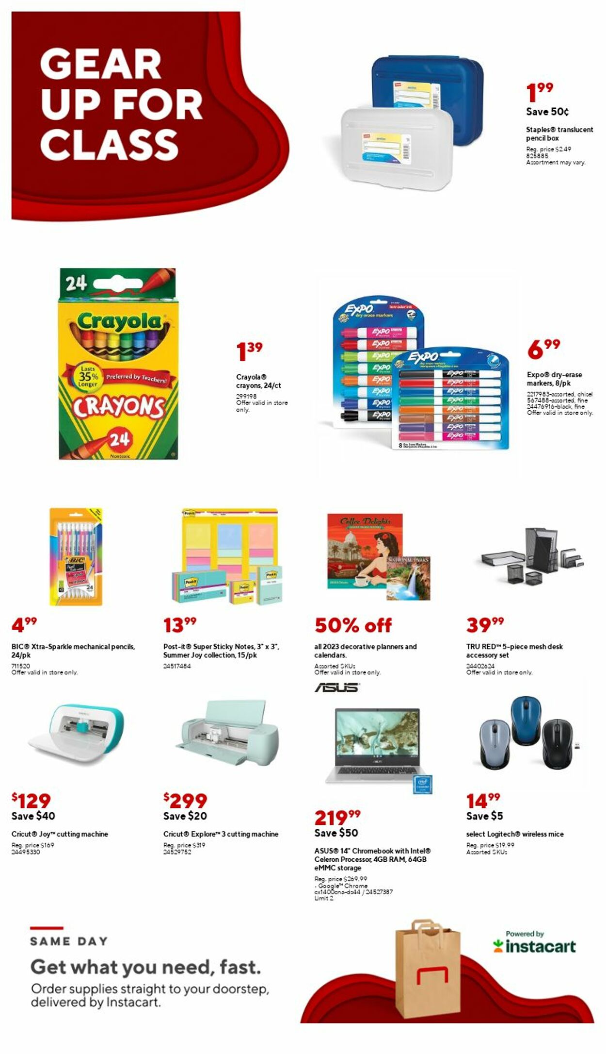 Weekly ad Staples 02/12/2023 - 02/25/2023