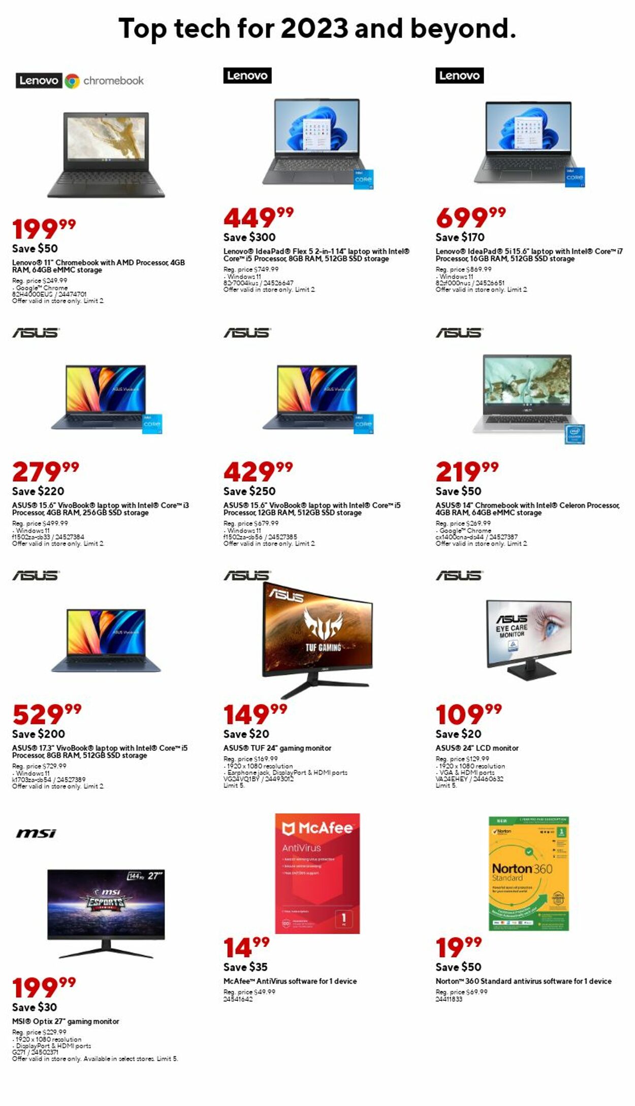 Weekly ad Staples 01/22/2023 - 01/28/2023