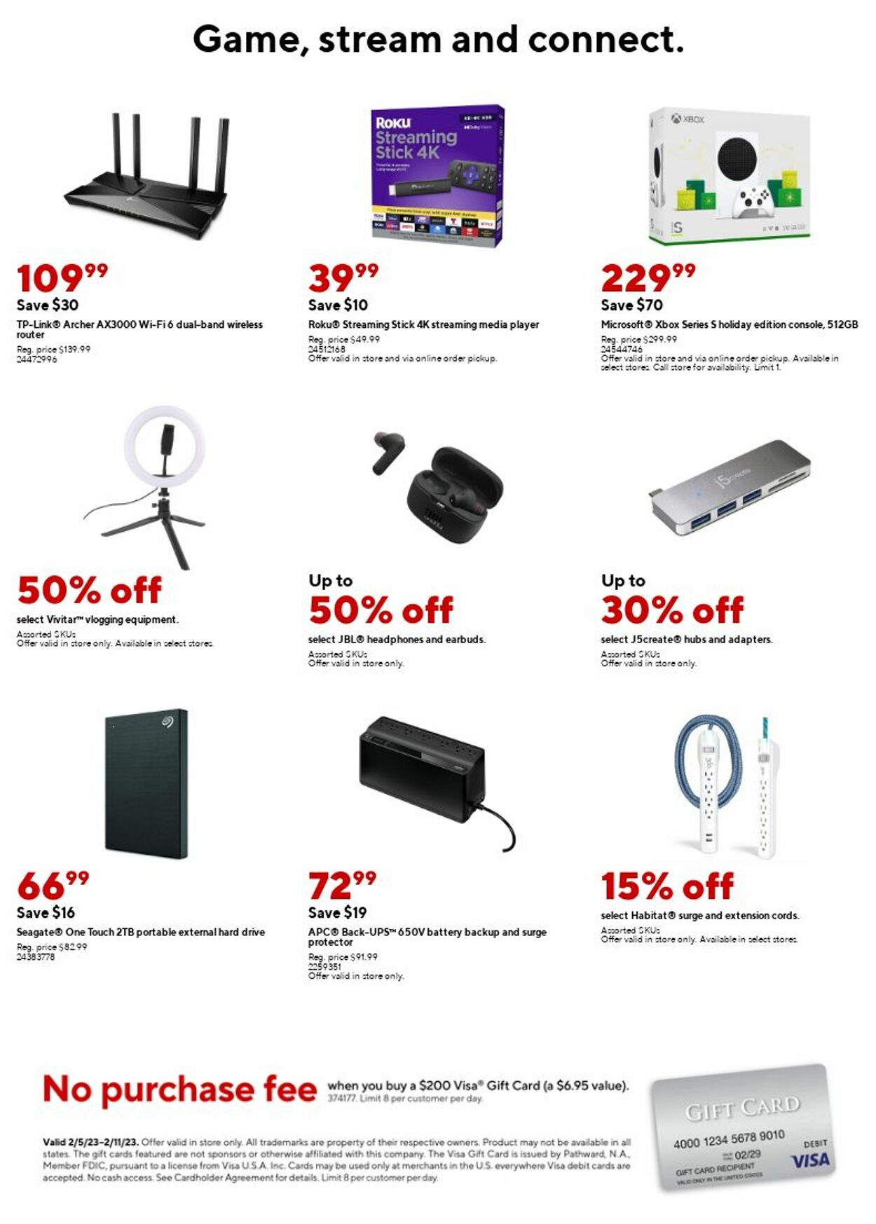 Weekly ad Staples 02/05/2023 - 02/11/2023