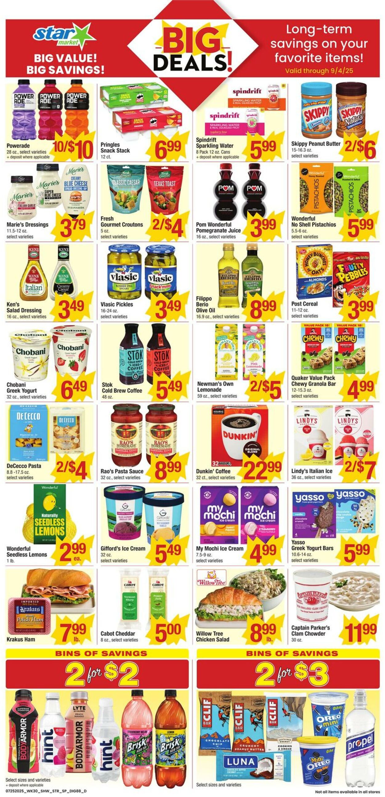 Weekly ad Star Markets 07/25/2025 - 07/31/2025