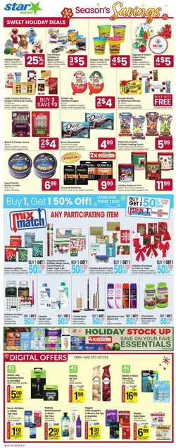 Weekly ad Star Markets 11/17/2023 - 11/23/2023
