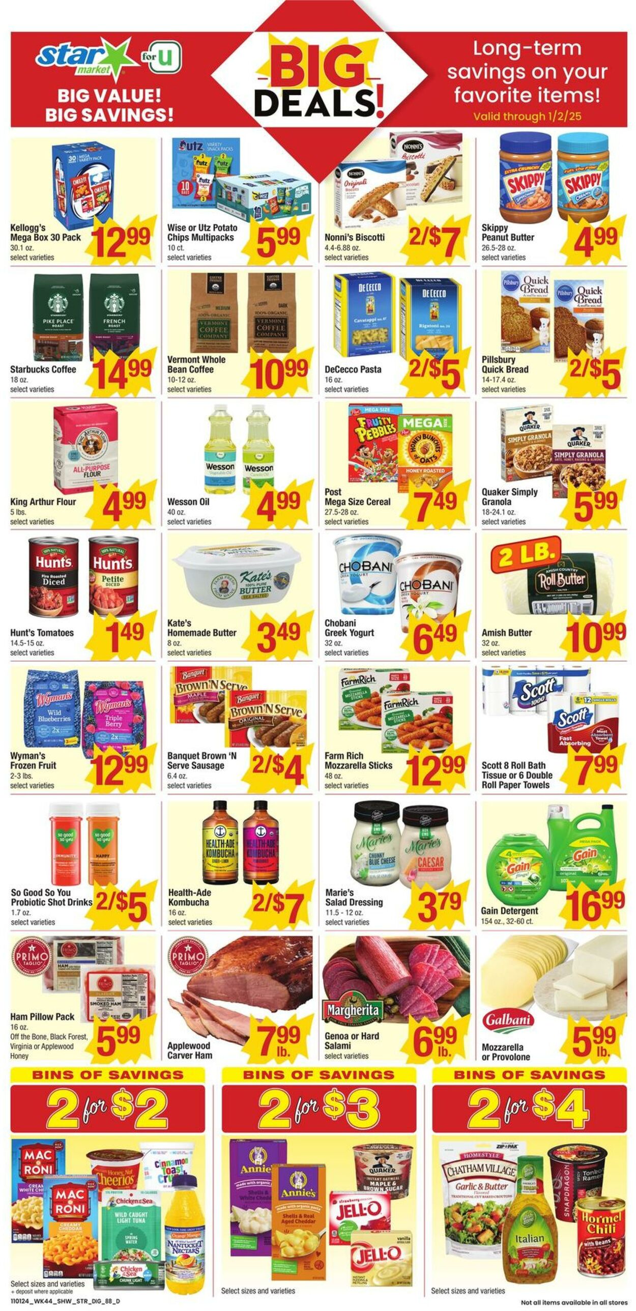 Weekly ad Star Markets 11/01/2024 - 11/07/2024