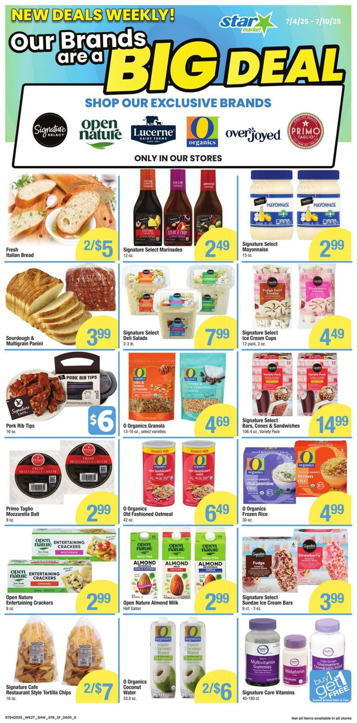 Weekly ad Star Markets 07/04/2025 - 07/10/2025