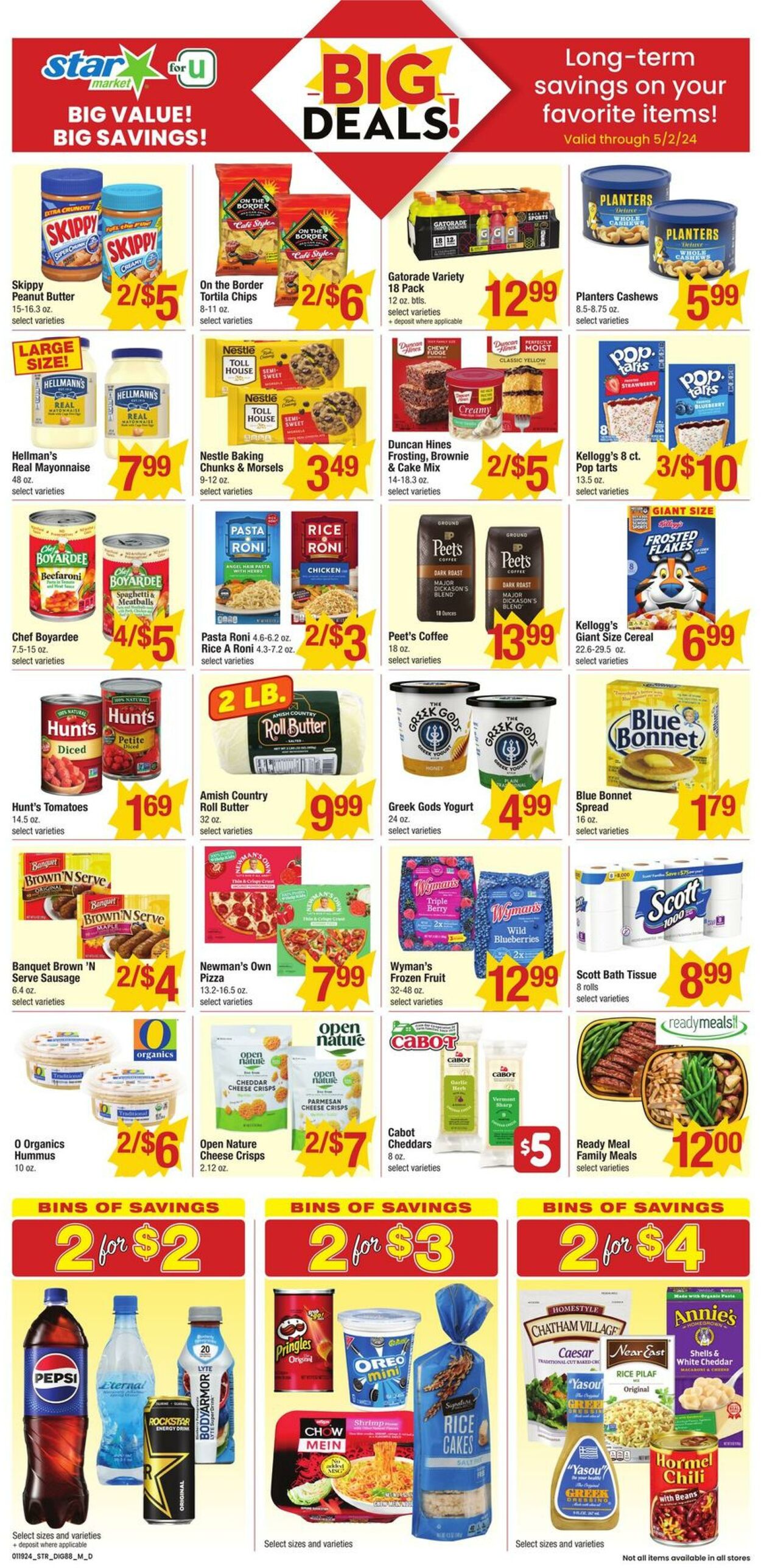 Weekly ad Star Markets 01/19/2024 - 05/02/2024