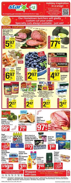 Weekly ad Star Markets 12/13/2024 - 12/19/2024