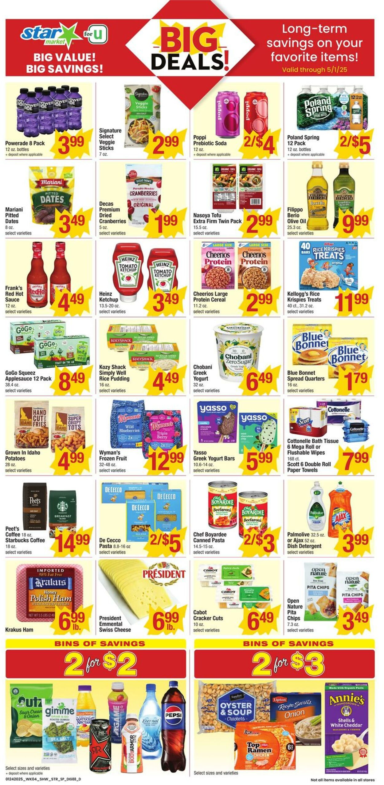 Weekly ad Star Markets 01/24/2025 - 01/30/2025