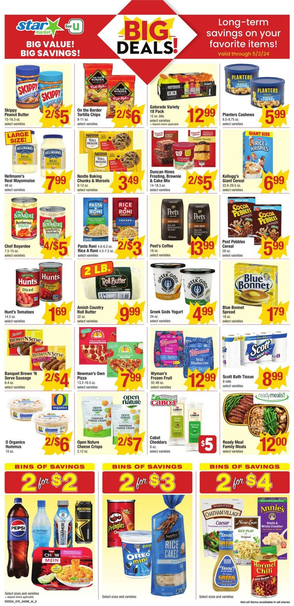 Weekly ad Star Markets 02/02/2024 - 05/02/2024