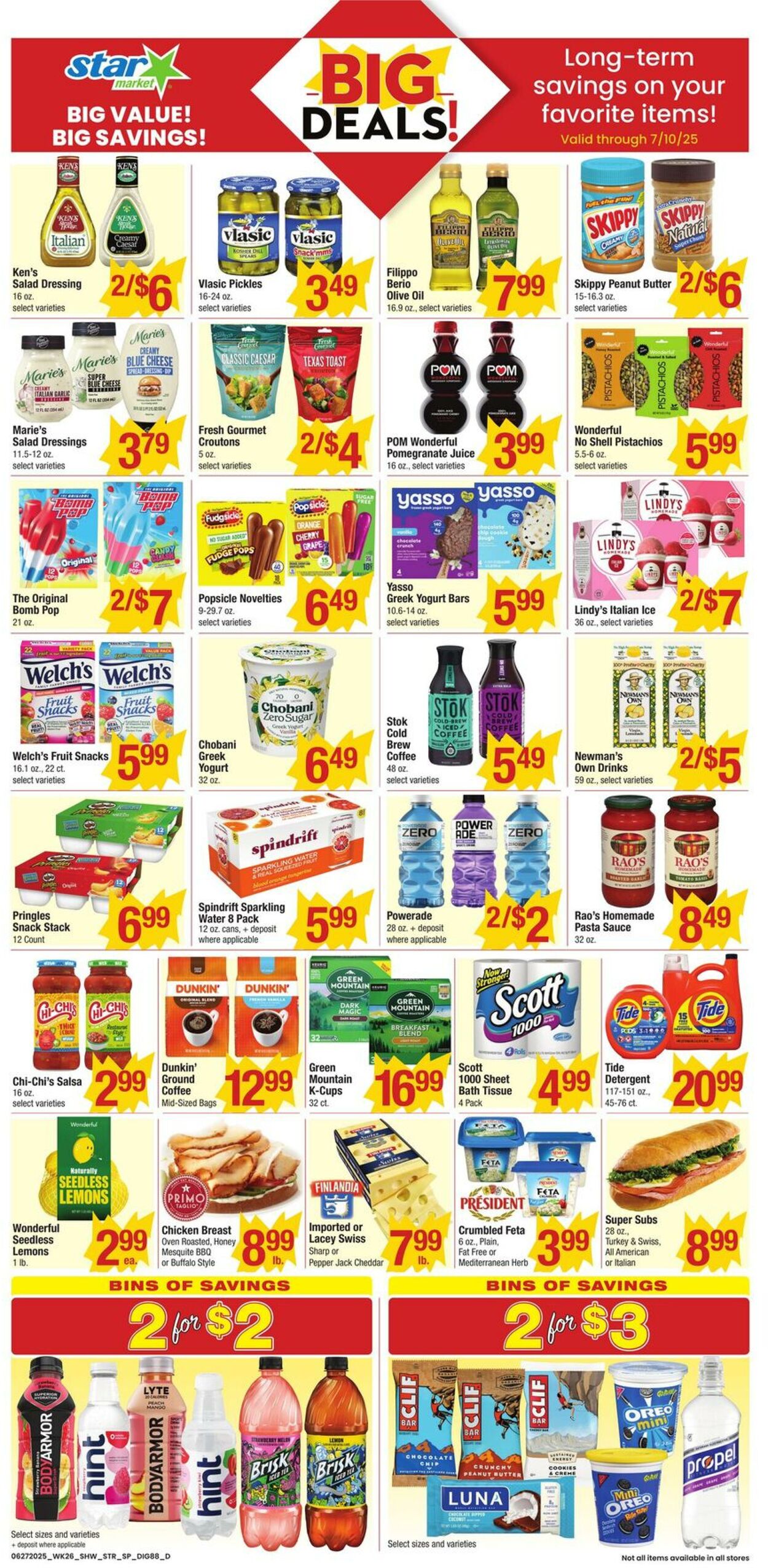 Weekly ad Star Markets 06/27/2025 - 07/03/2025