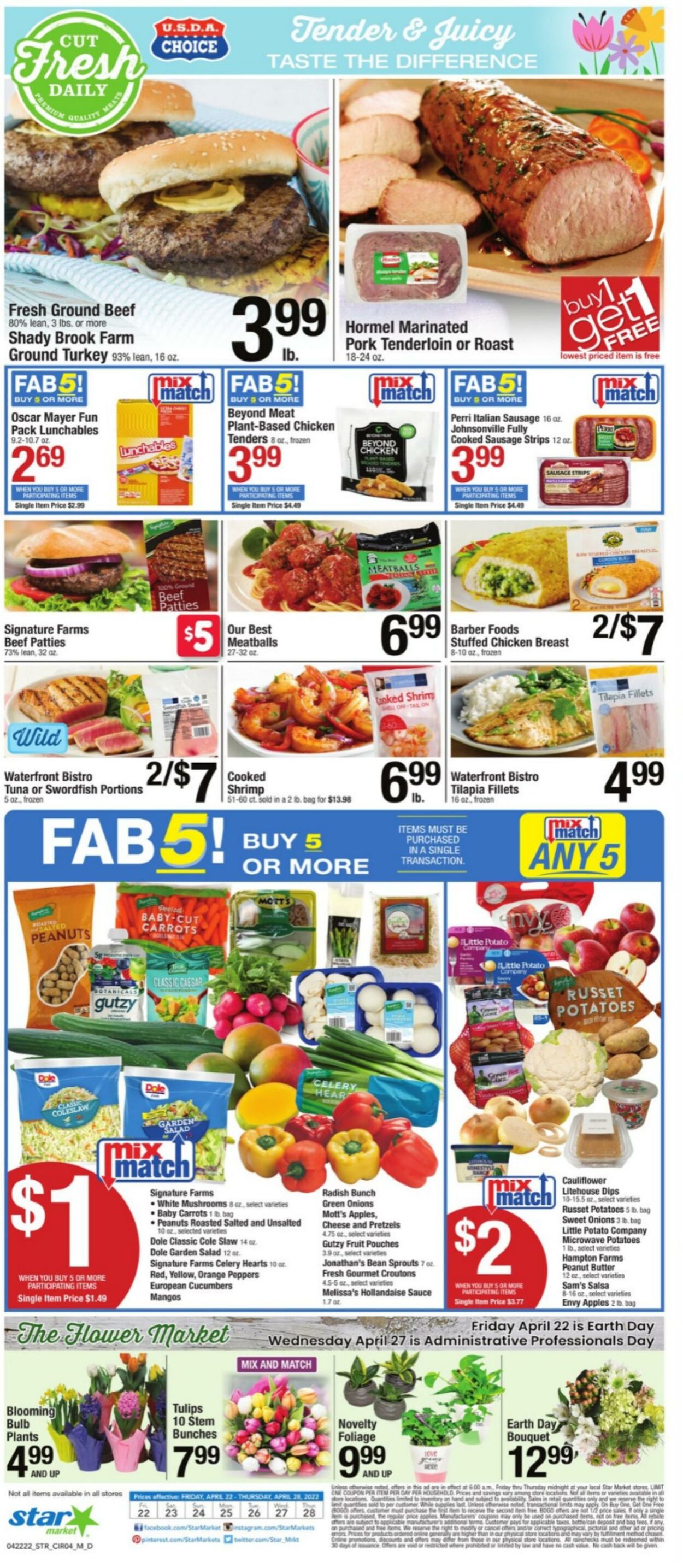 Weekly ad Star Markets 04/22/2022 - 04/28/2022