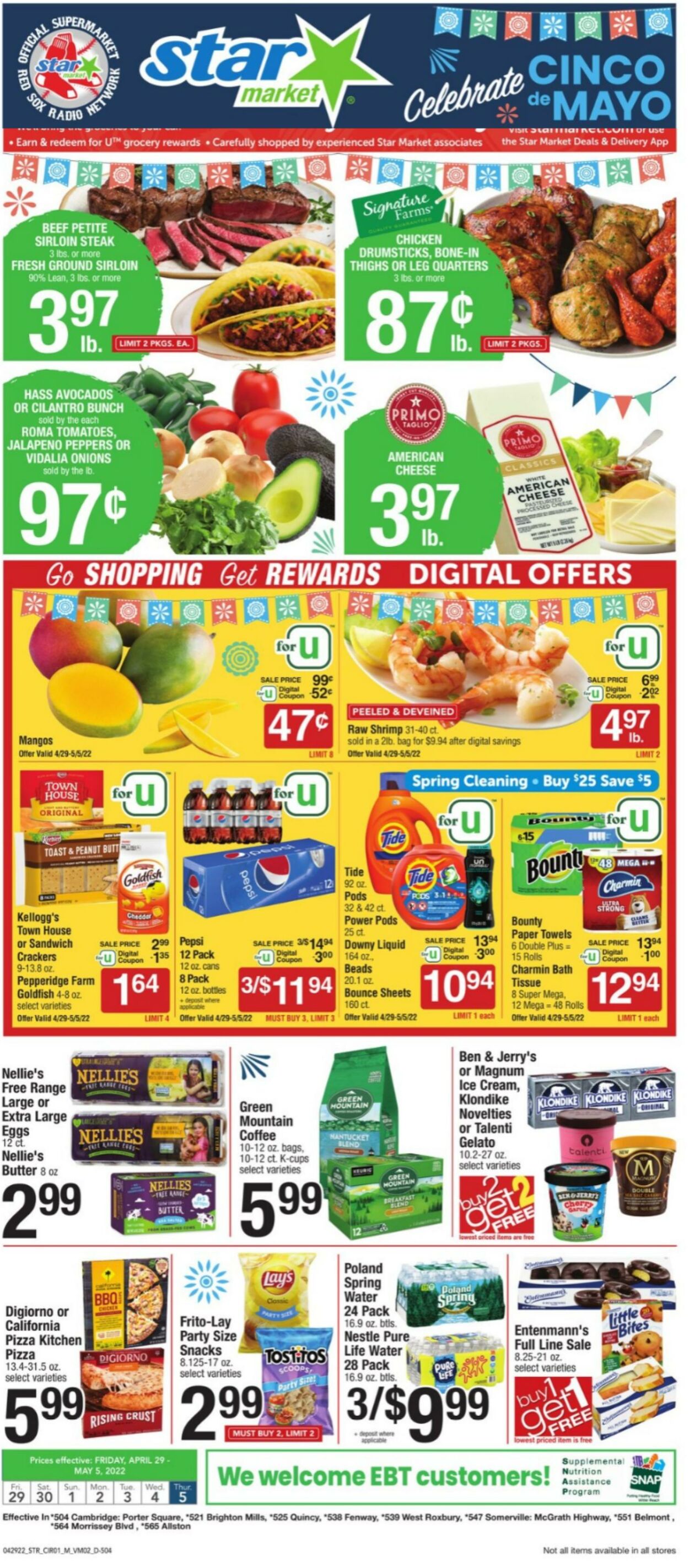 Weekly ad Star Markets 04/29/2022 - 05/05/2022