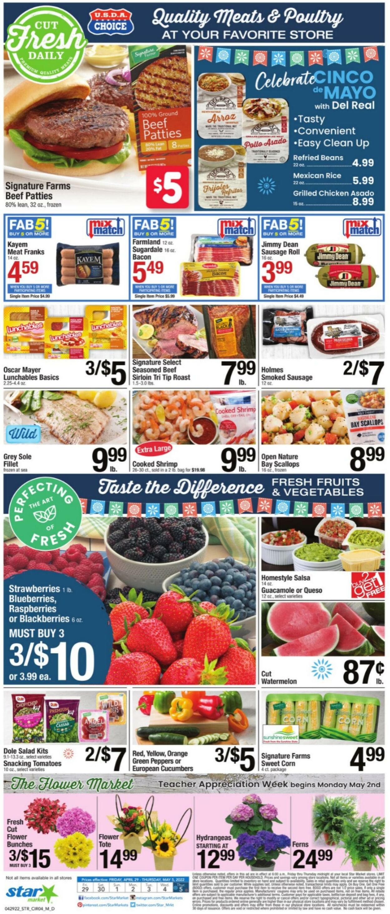 Weekly ad Star Markets 04/29/2022 - 05/05/2022