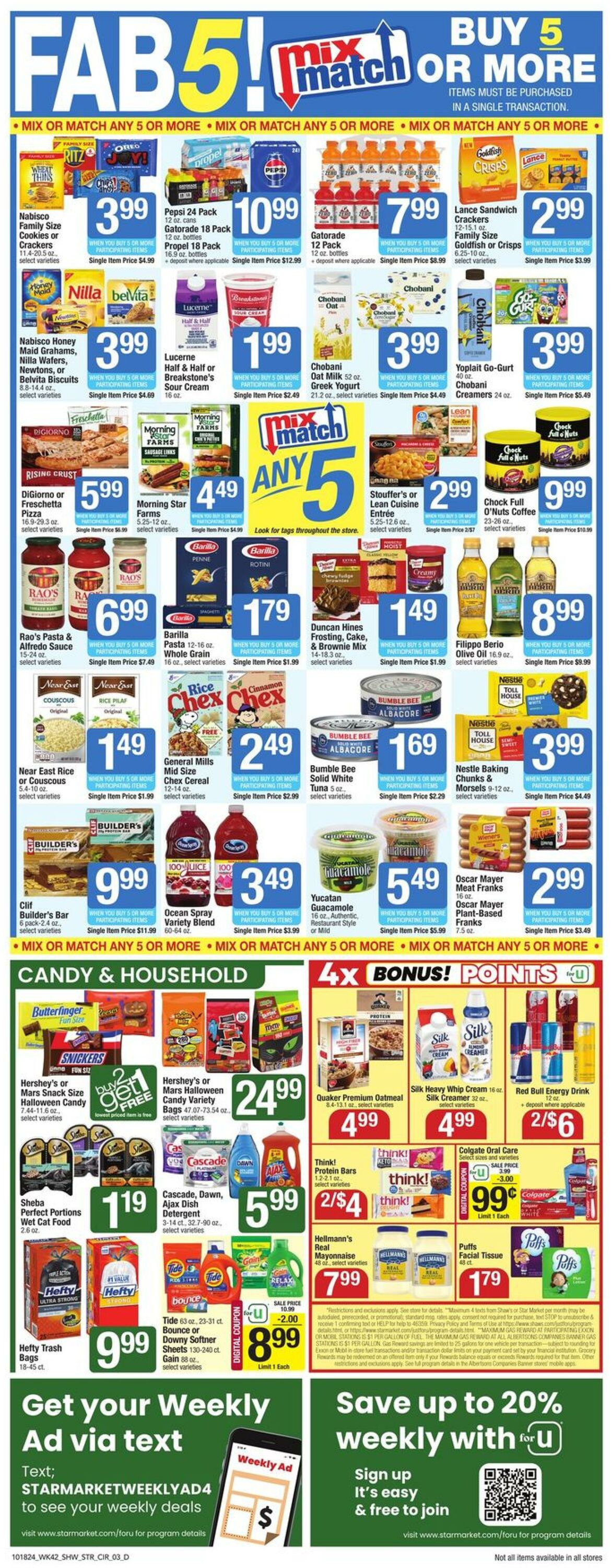 Weekly ad Star Markets 10/18/2024 - 10/24/2024