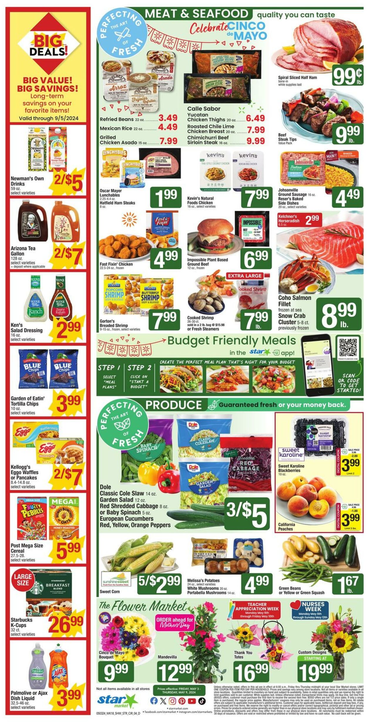 Weekly ad Star Markets 05/03/2024 - 05/09/2024