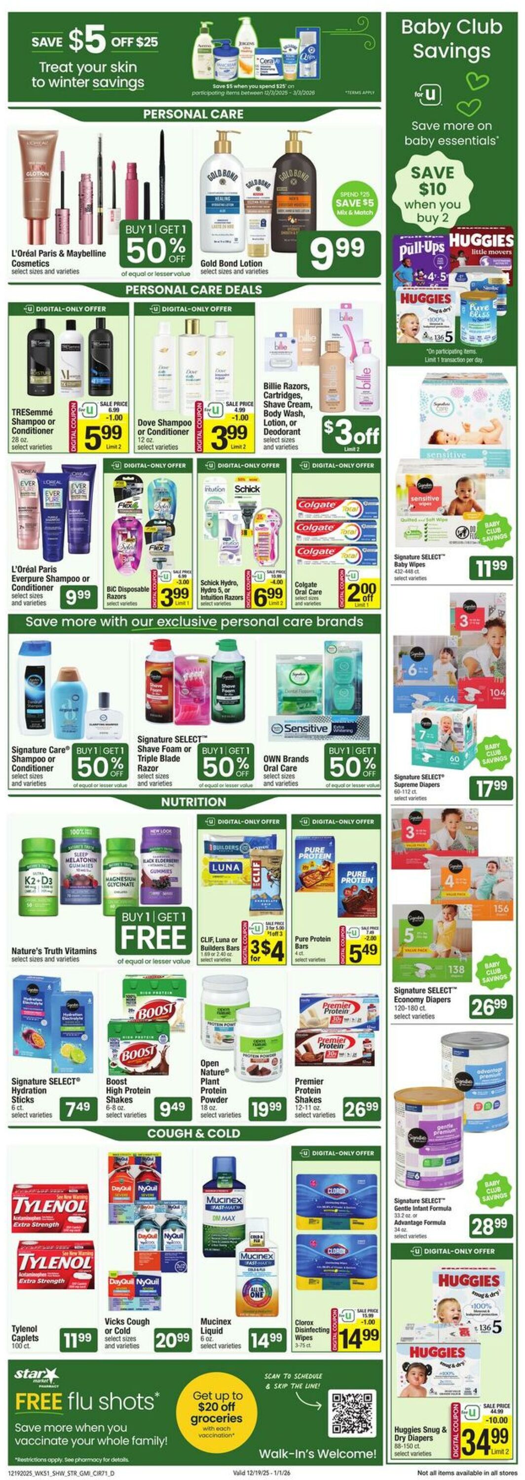 Weekly ad Star Markets 12/19/2025 - 12/24/2025